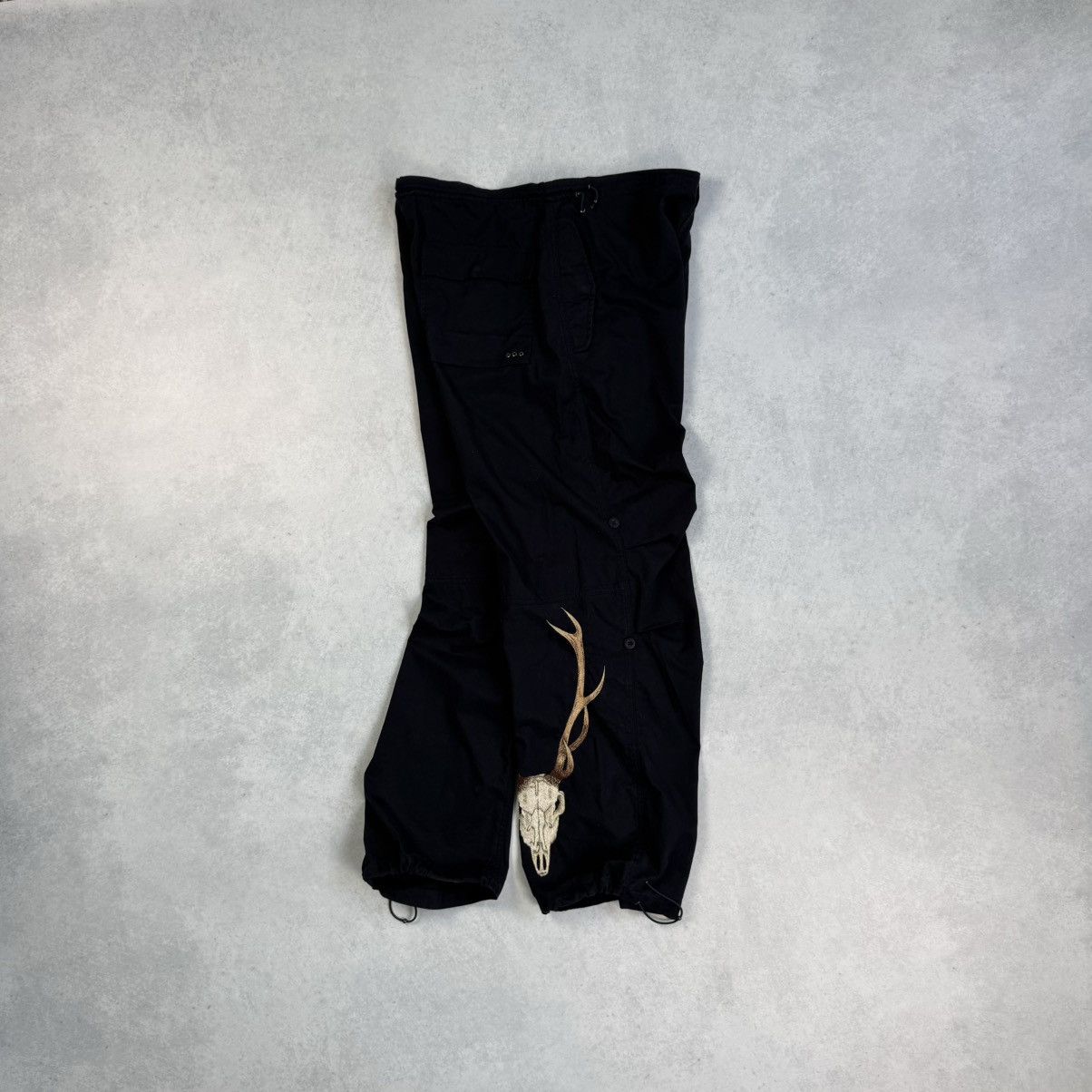Maharishi VINTAGE 💥 AW13 MAHARISHI EMBROIDERED DEER SKULL SNOPANTS L Size US 36 / EU 52 - 1 Thumbnail