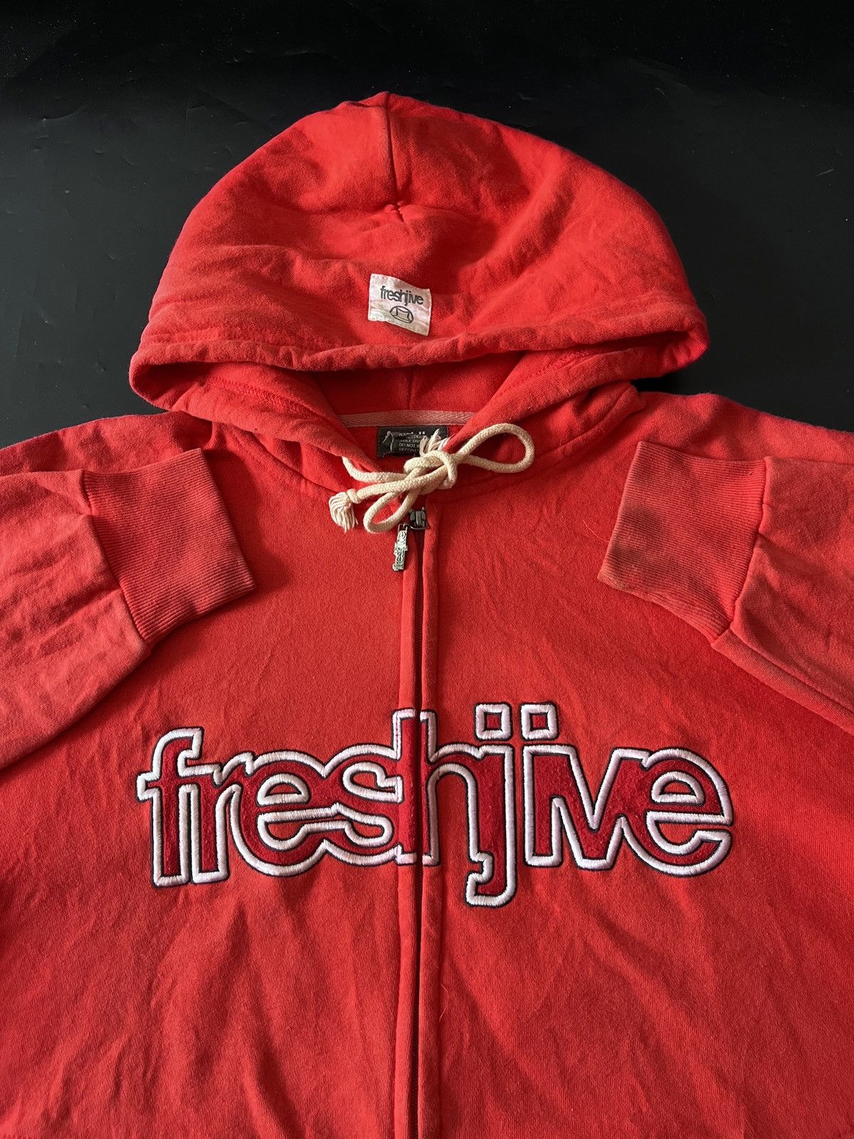 Freshjive Vintage Freshjive OG Streetwear Ziphood Size US XL / EU 56 / 4 - 5 Thumbnail