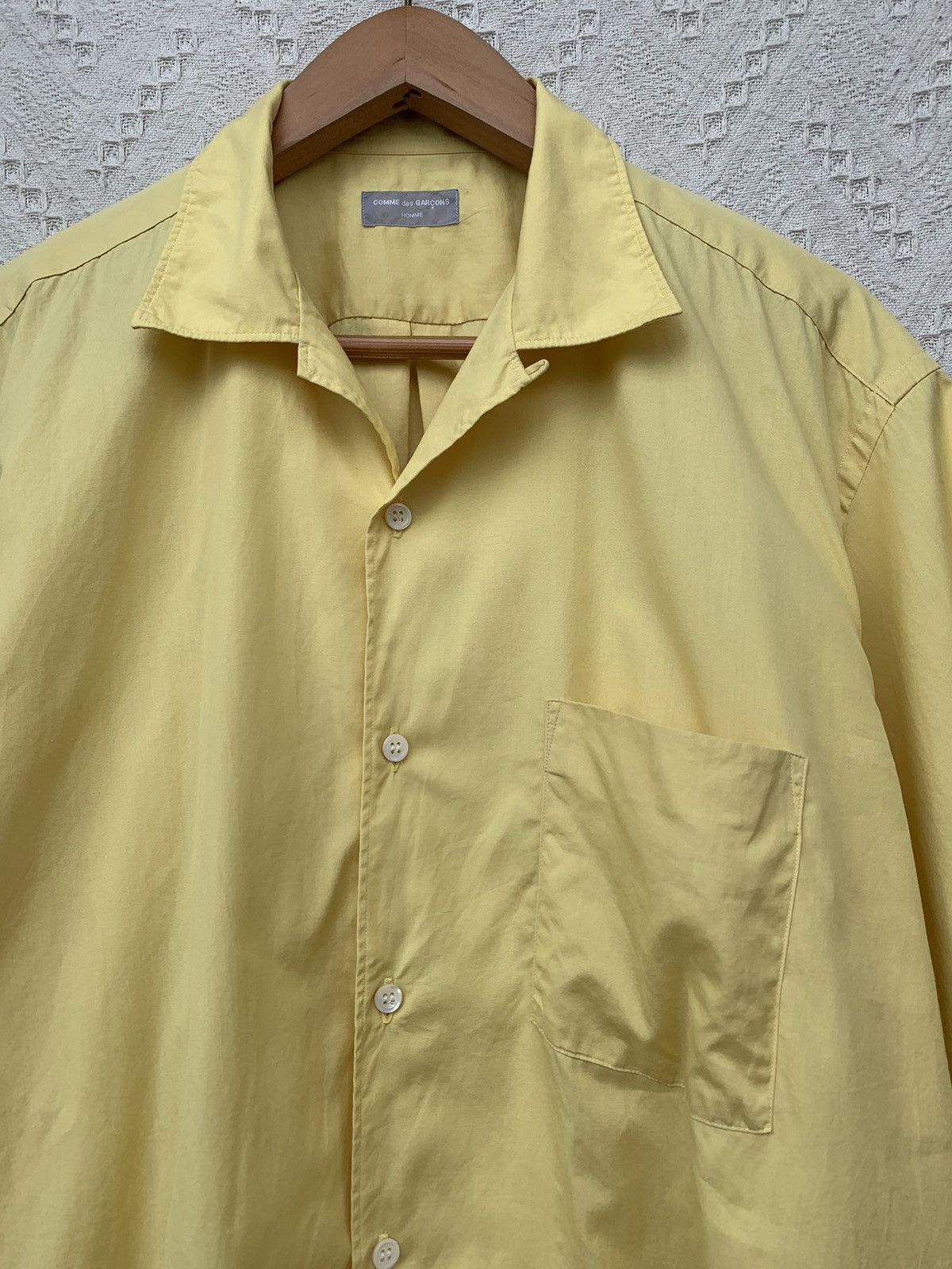 Comme des Garcons Comme des Garcons Homme AD1993 Oversized Loop Collar Shirt Size US L / EU 52-54 / 3 - 2 Thumbnail