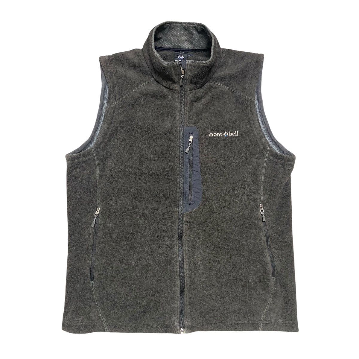 Montbell × Vintage Vintage Montbell Fullzip Fleece Vest Size US L / EU 52-54 / 3 - 1 Thumbnail