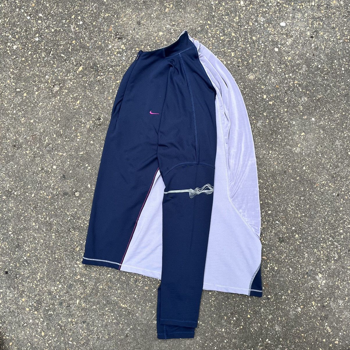 Archive Nike Sphere 2004/5 Pearl Longsleeve Y2K Tech Rave