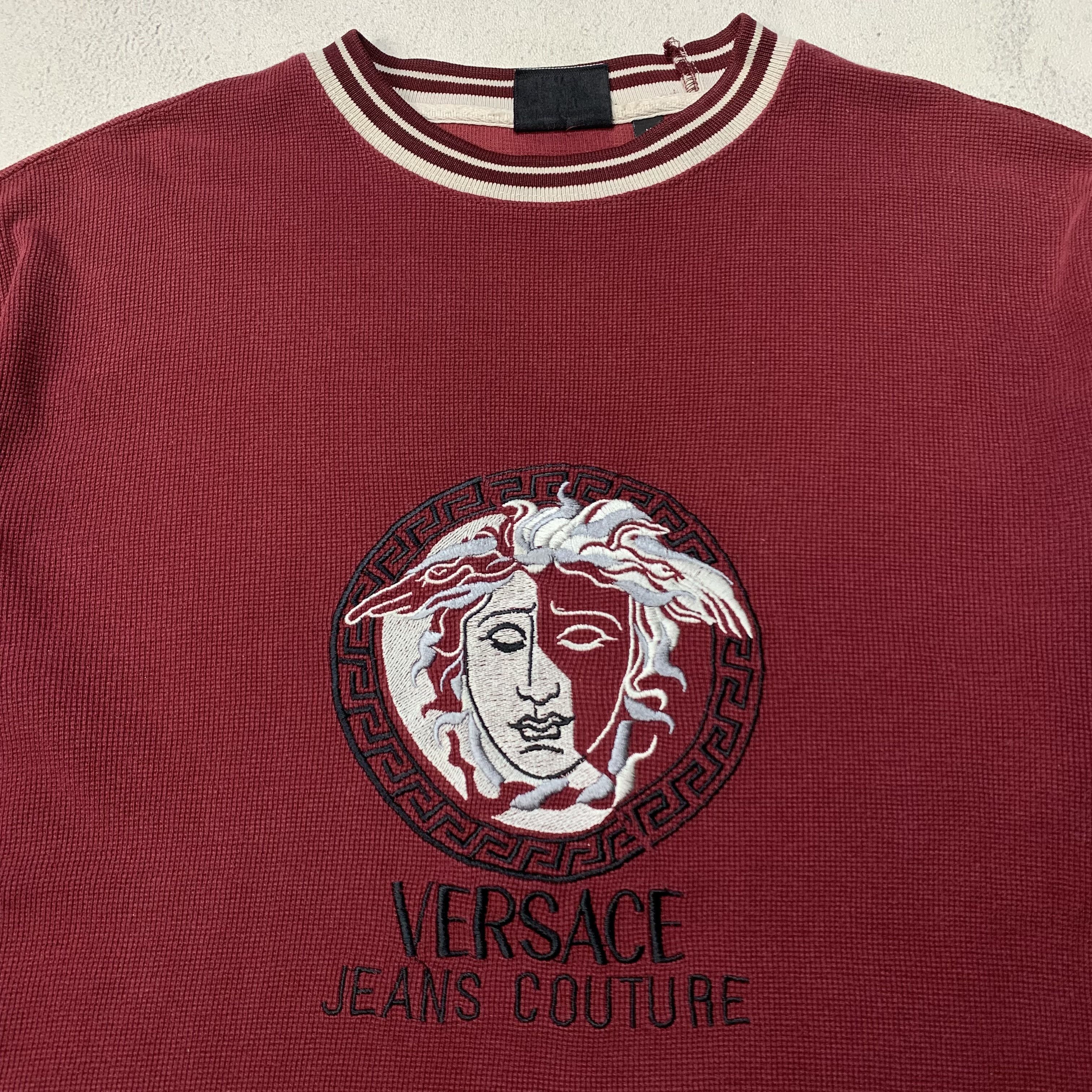 Versace Jeans Couture Vintage Versace Jeans Couture Sweatshirt Crewneck Size US M / EU 48-50 / 2 - 2 Thumbnail