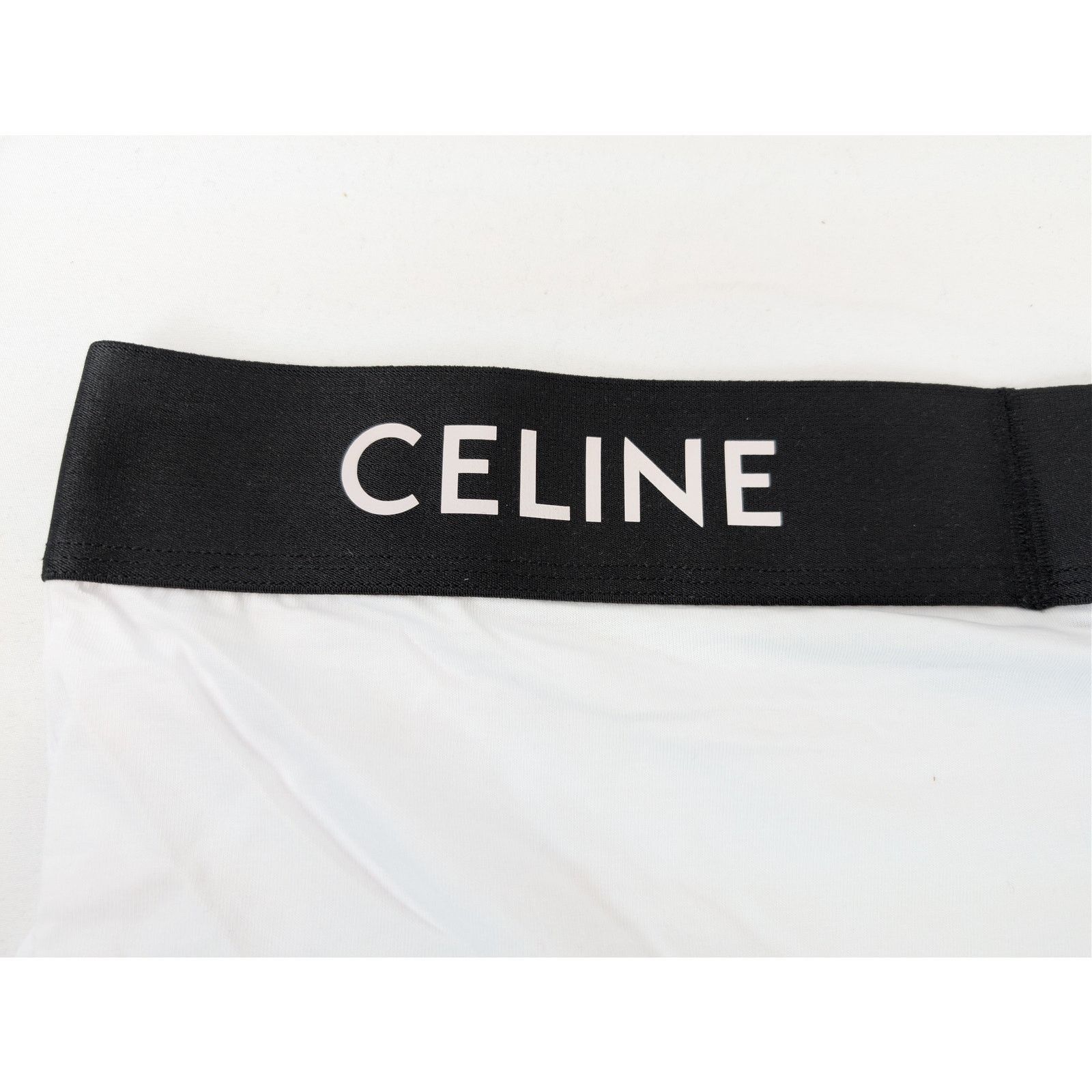 Celine o1rshd1 Q:2 / Size: XXL / Boxer Shorts Celine Logo in White Size US 38 / EU 54 - 12 Thumbnail