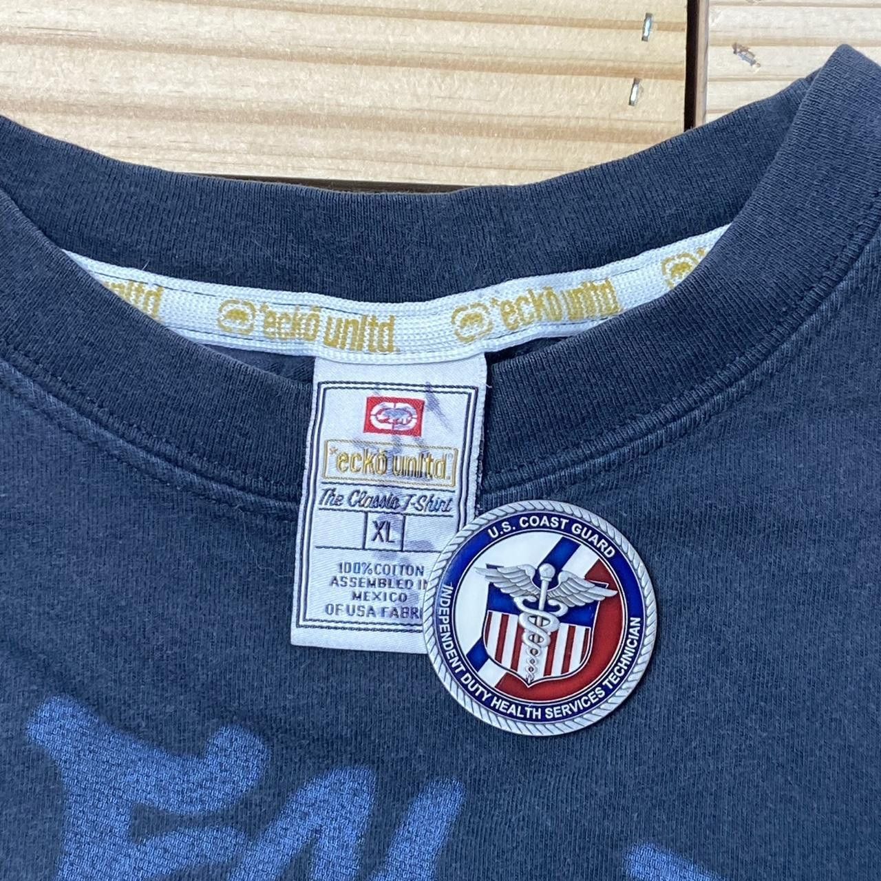 Ecko Unltd. Vintage Ecko Unltd. Faded Black Y2K Hip Hop Tee Size XL Size US XL / EU 56 / 4 - 3 Thumbnail