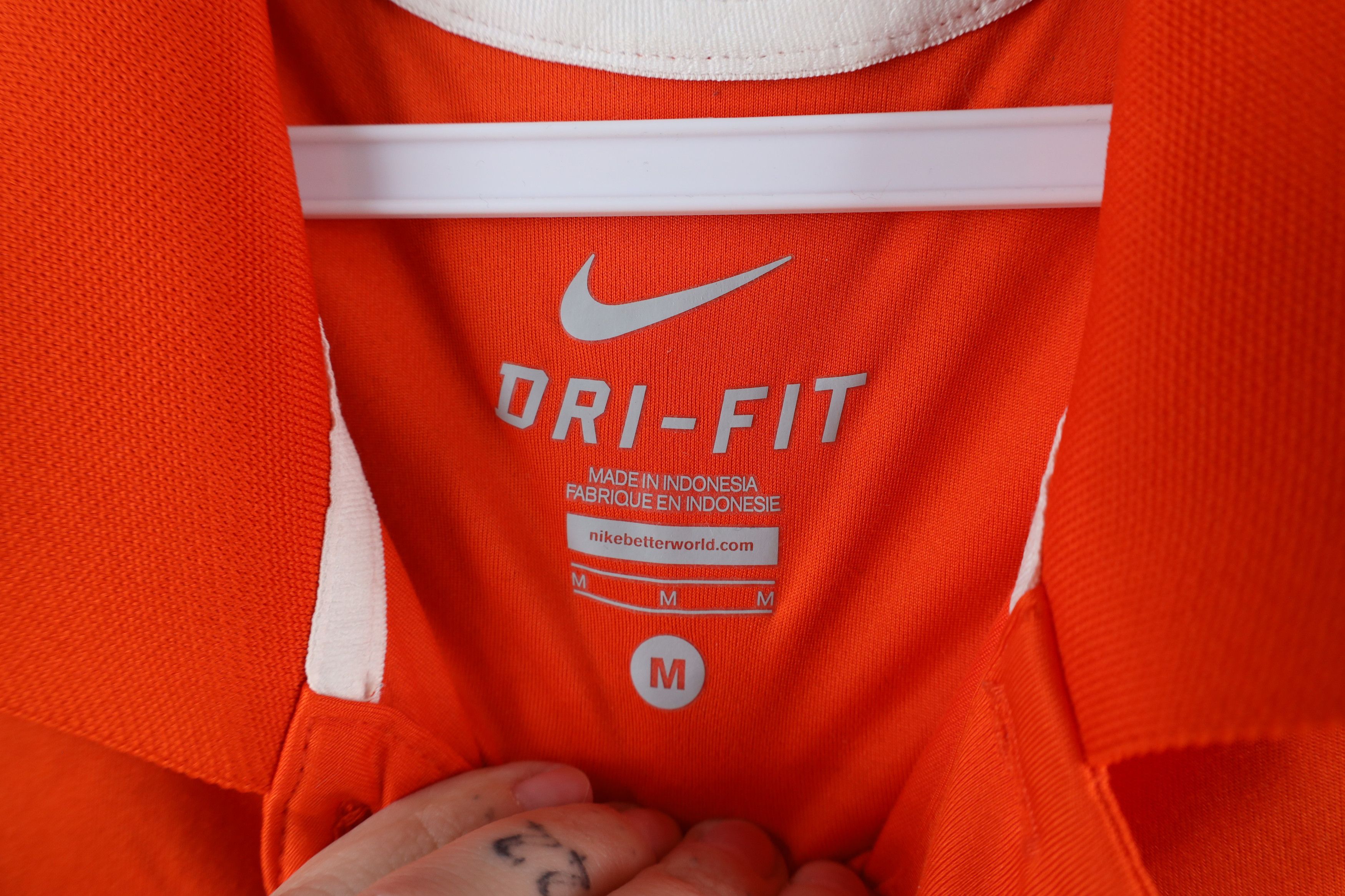 Nike × Vintage Nike Bowling Green State University Football Polo Orange Size US M / EU 48-50 / 2 - 9 Thumbnail