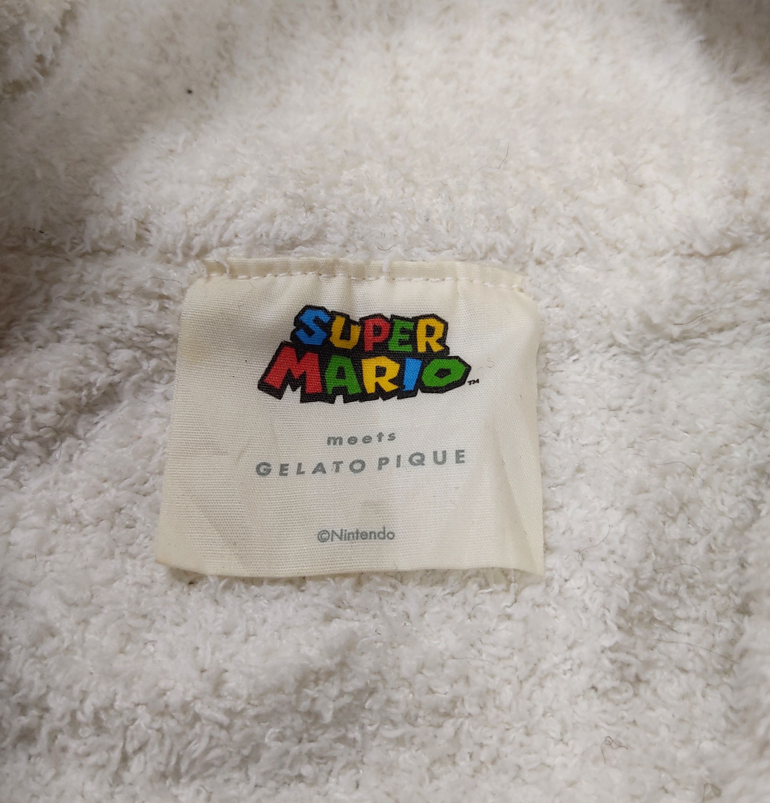 Japanese Brand GELATO PIQUE x Super Mario Kauchin Stars Jacquard Sweater Size US XL / EU 56 / 4 - 6 Thumbnail
