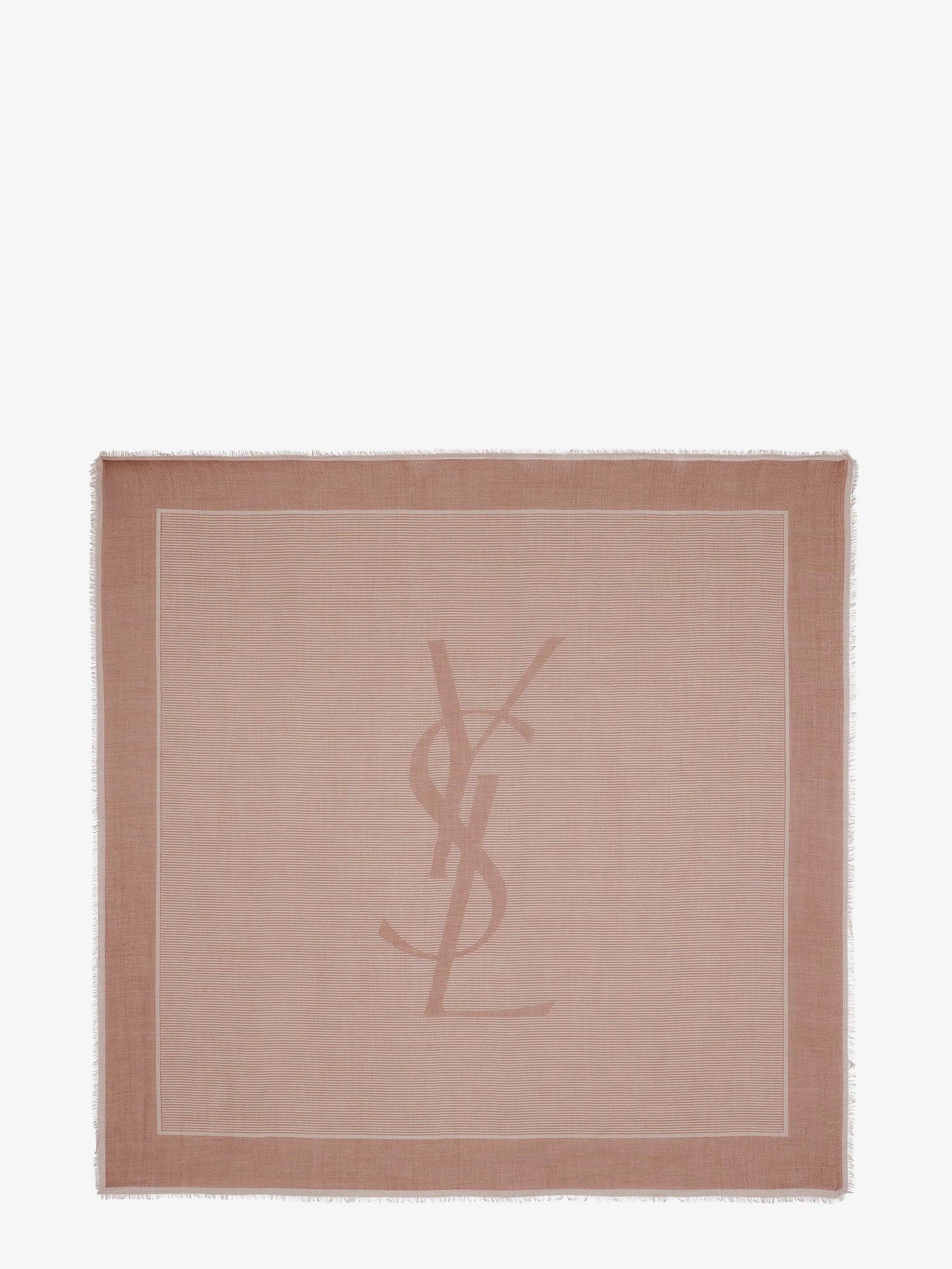 Saint Laurent Paris Cassandre Cashmere And Silk Foulard Size ONE SIZE - 1 Thumbnail