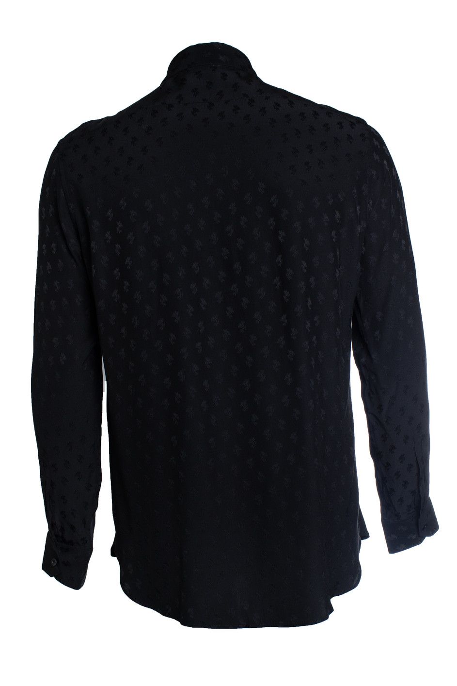 Saint Laurent Paris Saint Laurent, black shirt with leaf print Size US M / EU 48-50 / 2 - 3 Thumbnail