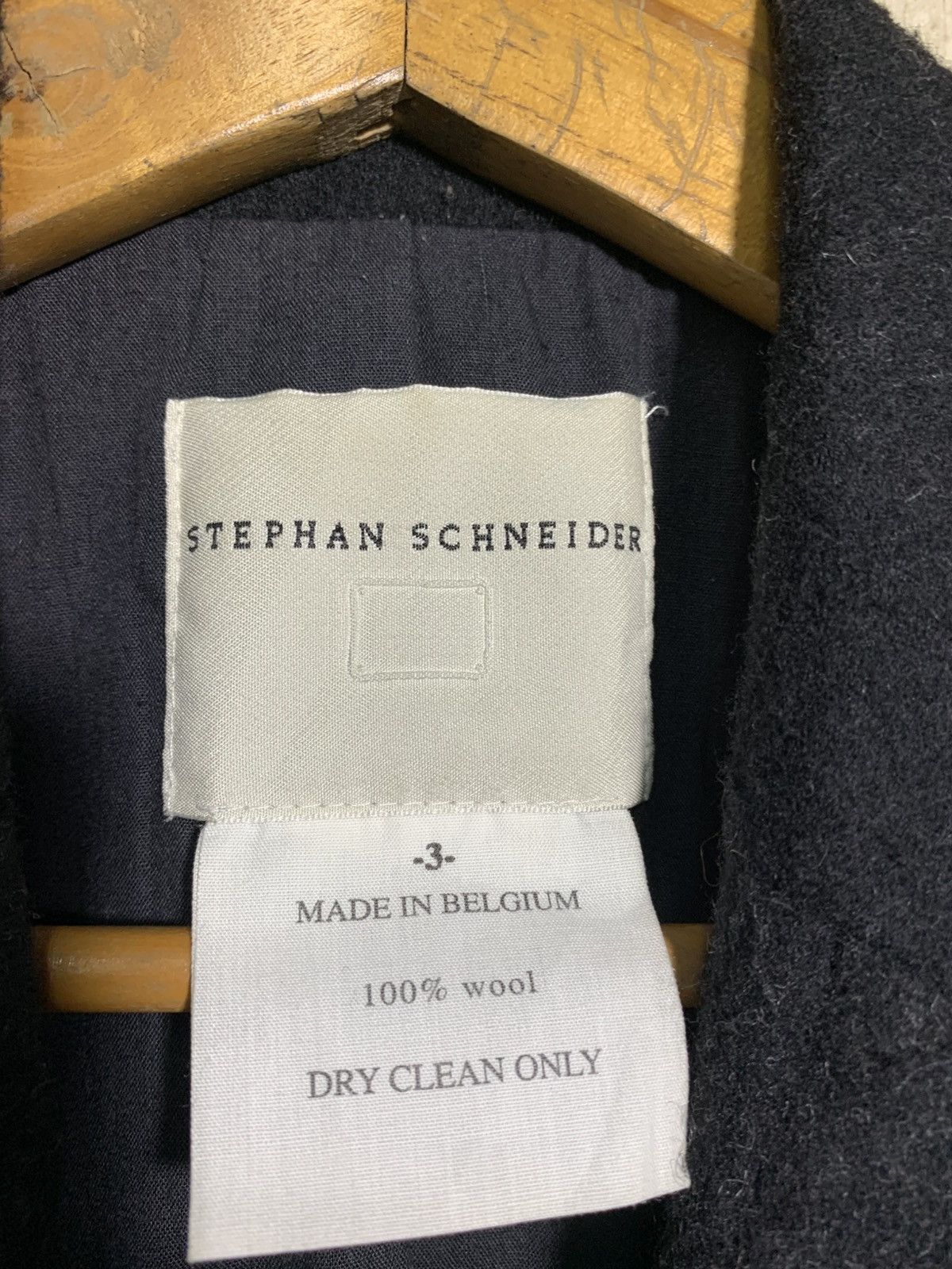Stephan Schneider 🔥STEPHEN SCHENEIDER DARK GREY WOOL JACKETS Size US S / EU 44-46 / 1 - 7 Thumbnail
