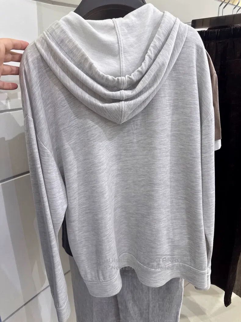 Brunello Cucinelli Brunello Cucinelli Hooded Sweatshirt Size XS / US 0-2 / IT 36-38 - 4 Thumbnail