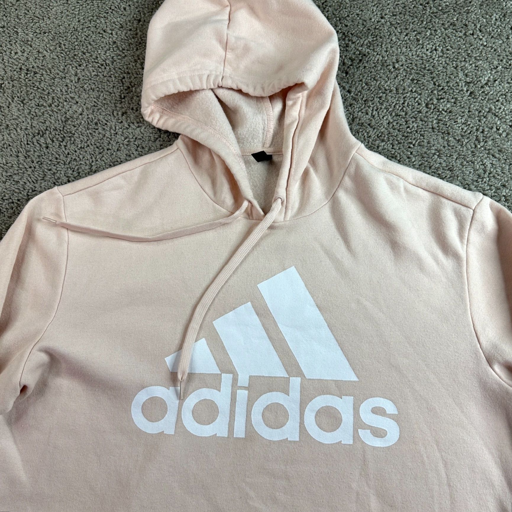Adidas Adidas Golf CVC Fleece Hoodie Mens Large Pink White Pullover Sweatshirt Hoodie Pullover Men L Pink Adidas Golf Size US L / EU 52-54 / 3 - 3 Thumbnail