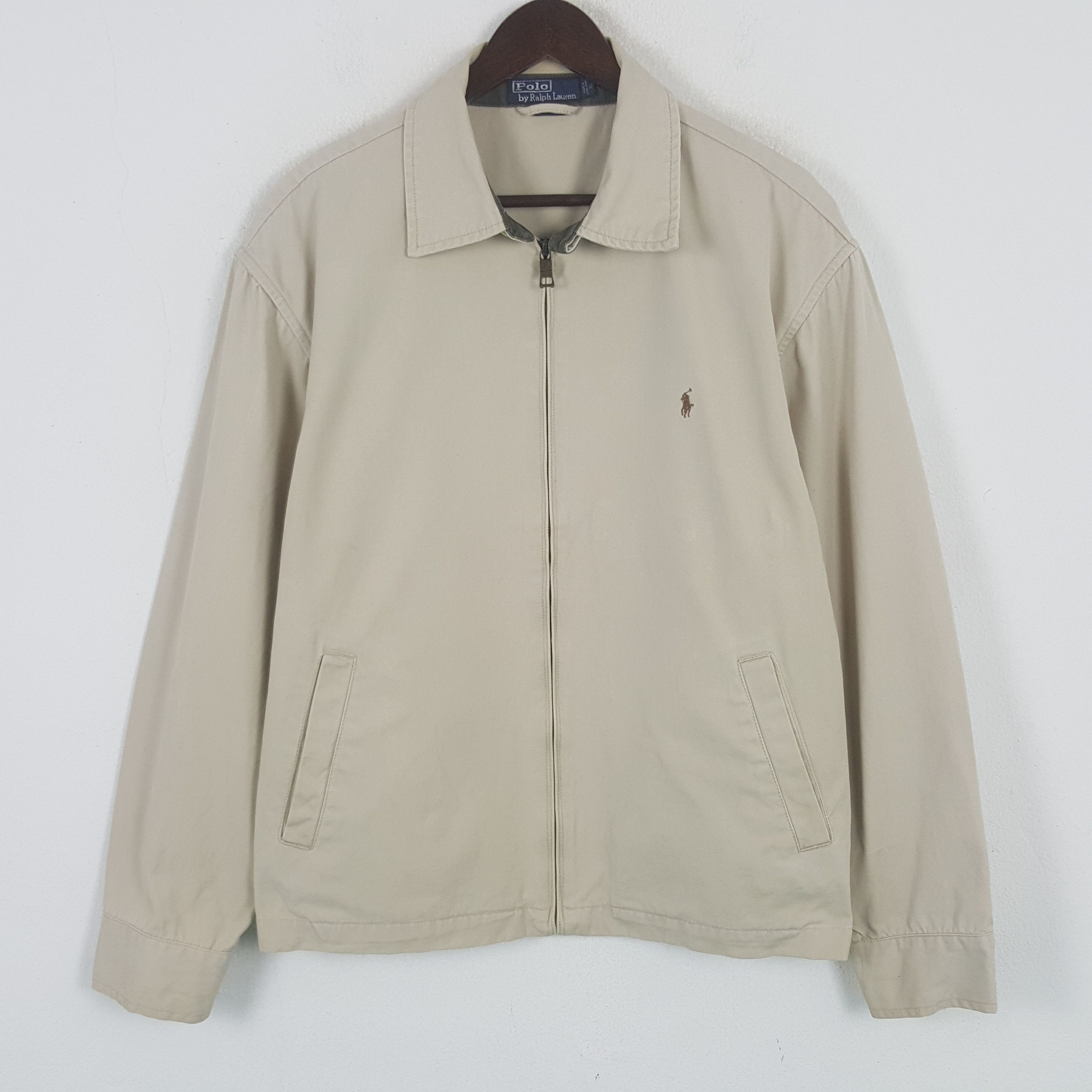 Polo Ralph Lauren × Vintage Vintage Polo Ralph Lauren Zipper Jacket Size US L / EU 52-54 / 3 - 1 Thumbnail
