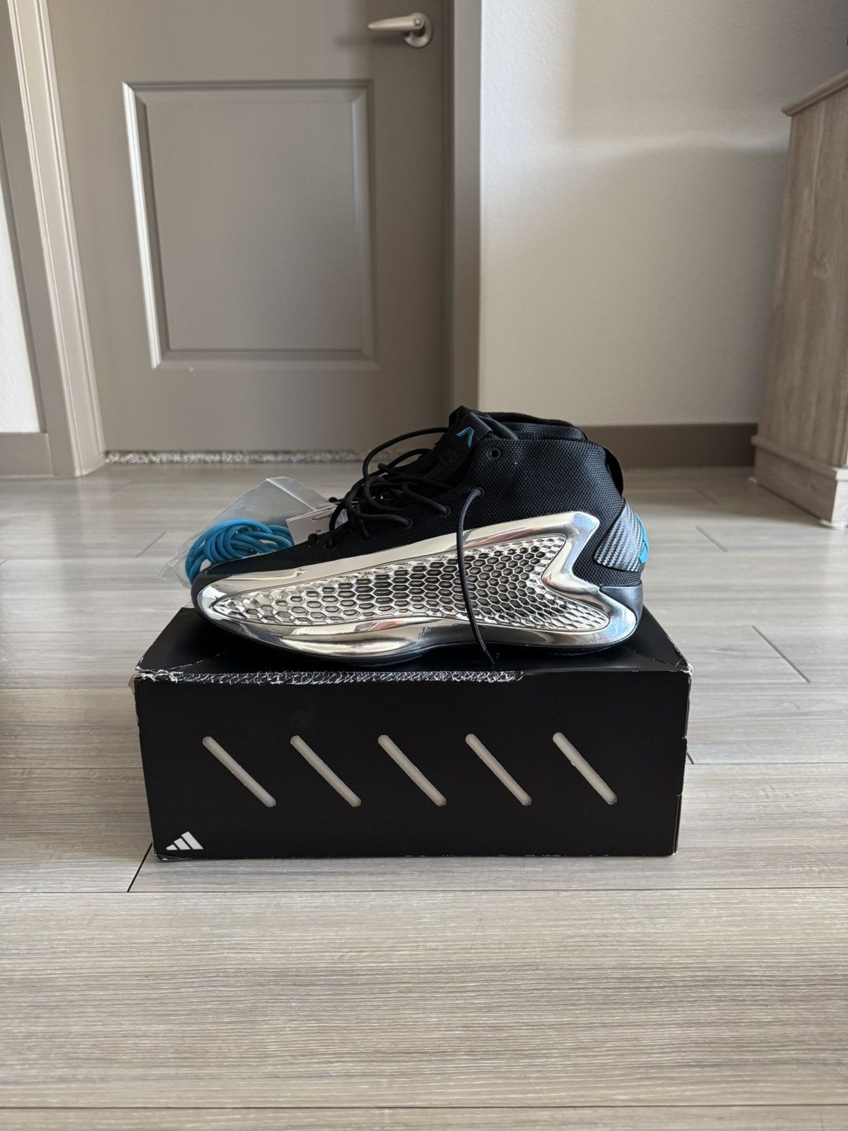 Adidas Anthony Edwards 1 Size US 11.5 / EU 44-45 - 3 Thumbnail