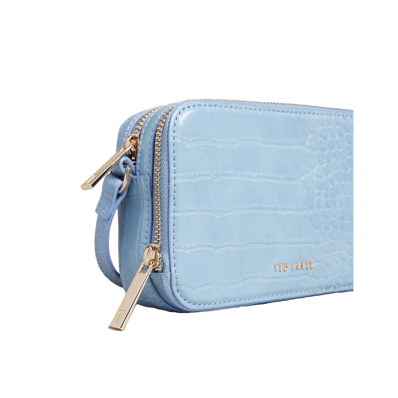 Ted Baker NWT Ted Baker STINA Double Zip Mini Camera Bag Baby Blue Size ONE SIZE - 2 Thumbnail