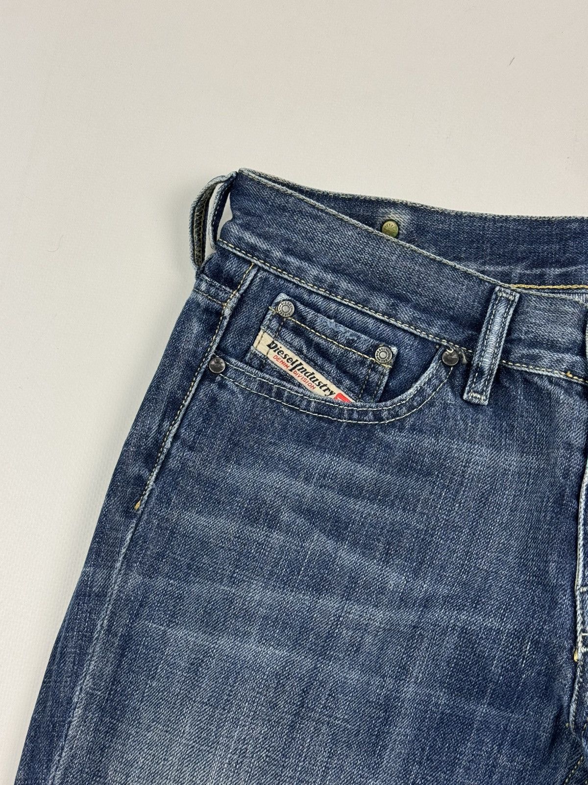 Diesel Y2K Vintage Diesel Riden Washed Denim Women’s Jeans Size 30" / US 8 / IT 44 - 5 Thumbnail