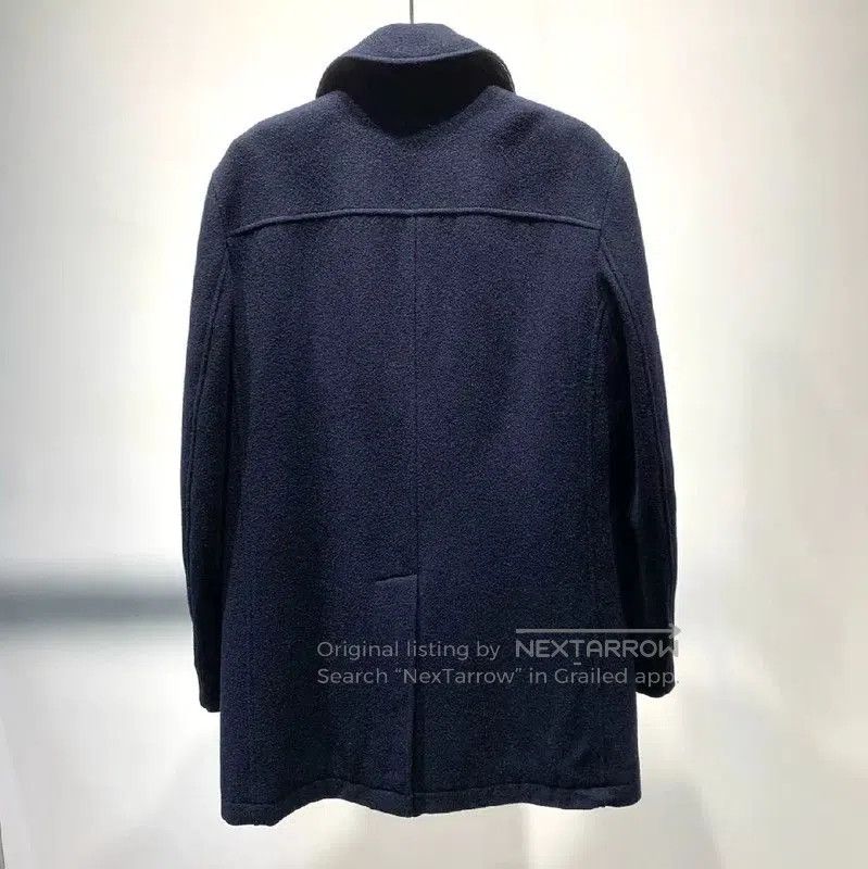 Burberry Burberry Black Wool Men's Coat. Size US M / EU 48-50 / 2 - 7 Thumbnail