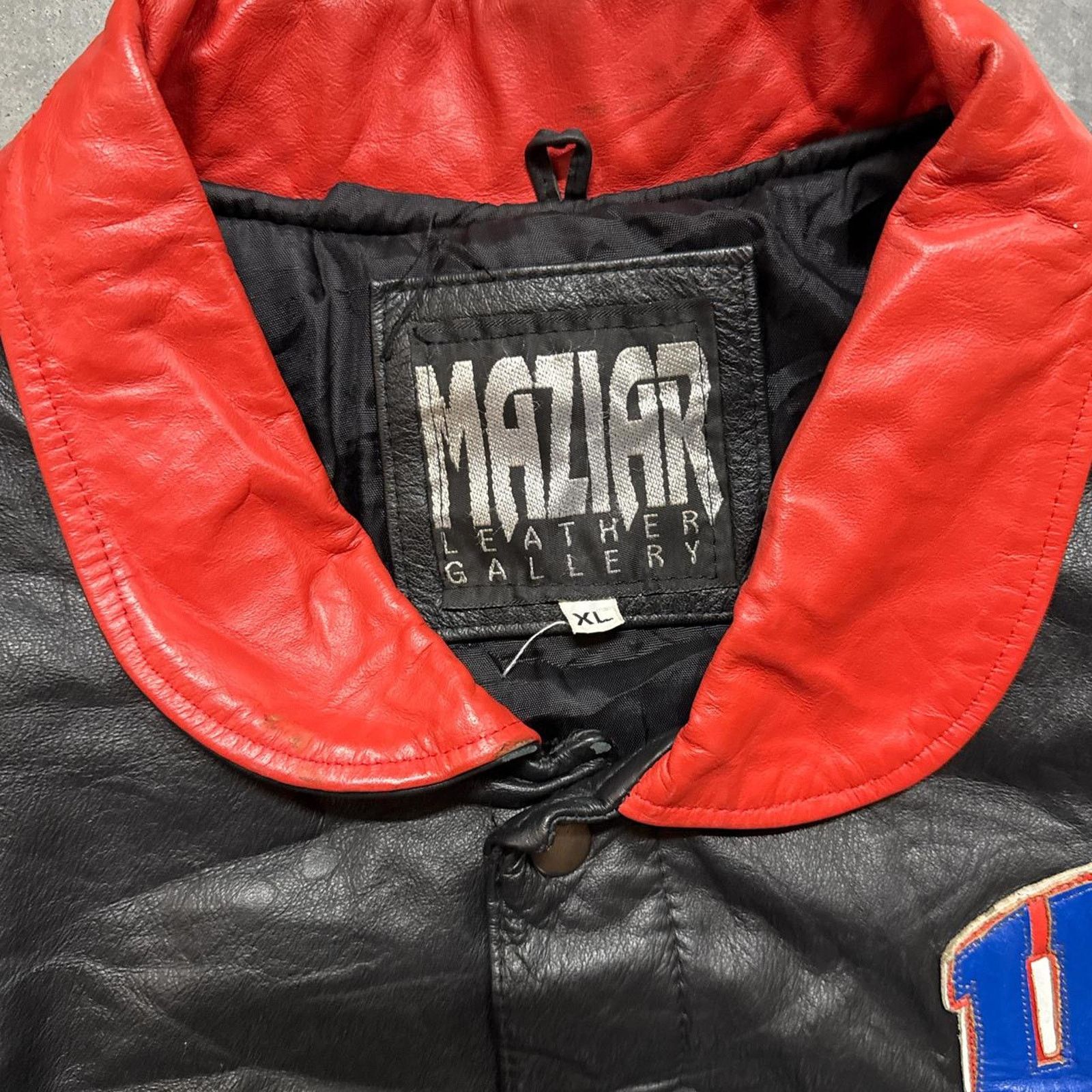 Vintage Vintage 90s Maziar FIFA World Cup 1998 USA Leather Jacket Size US M / EU 48-50 / 2 - 6 Thumbnail