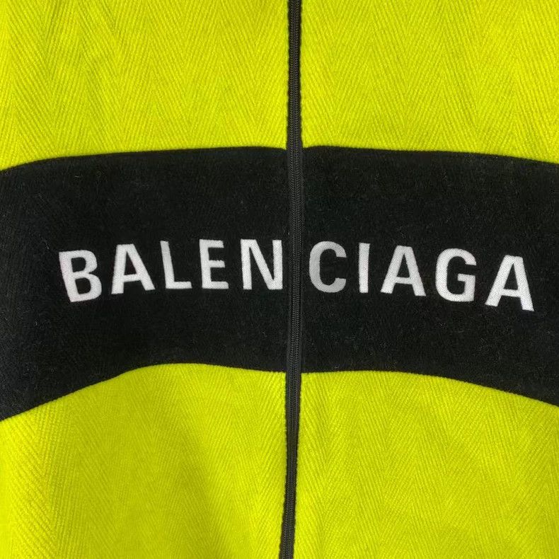 Balenciaga Balenciaga size 36 Patchwork Letter Denim Windbreaker Jack Size M / US 6-8 / IT 42-44 - 5 Thumbnail
