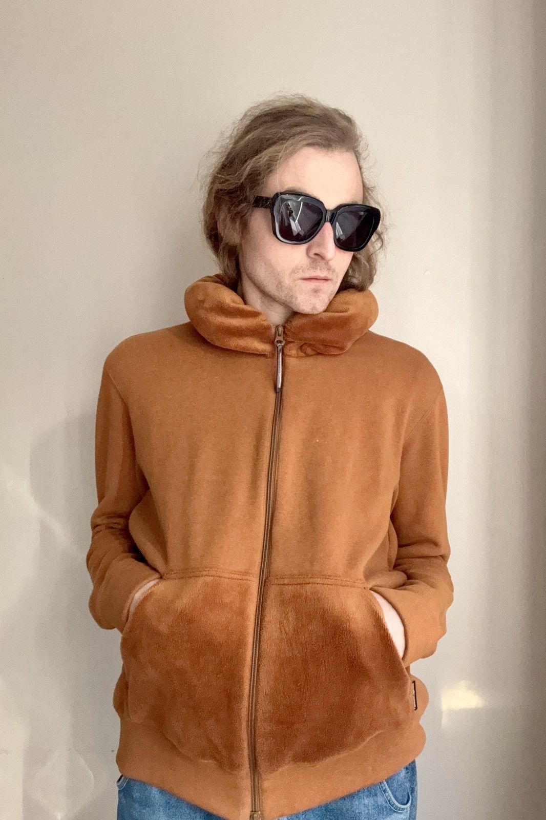 mercibeaucoup MERCIBEAUCOUP Puffy Pillow Collar Couble Zip Sweatshirt Size US L / EU 52-54 / 3 - 25 Thumbnail