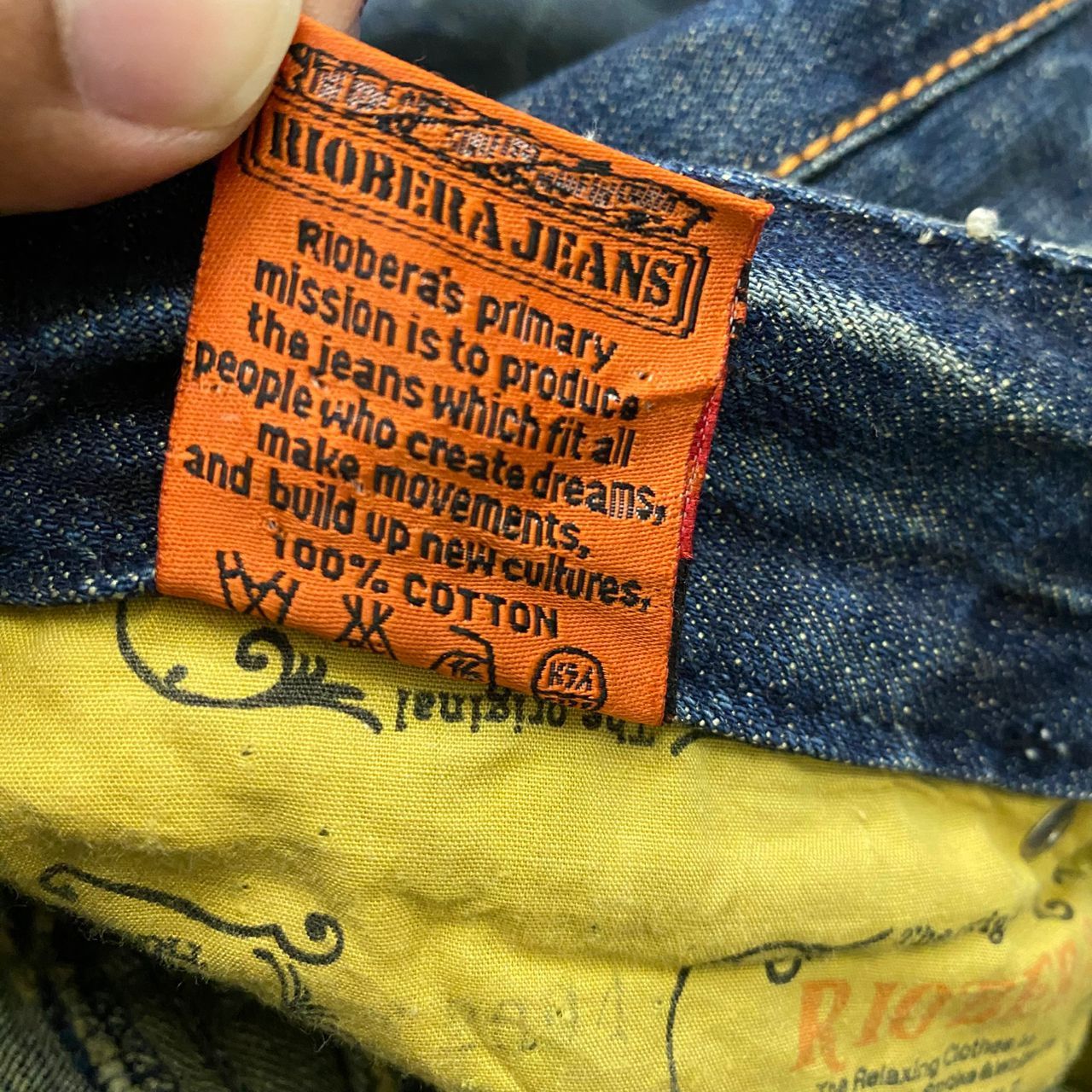 If Six Was Nine 💥Best Offer💥Vintage Riobera Jeans Distressed Denim Size US 30 / EU 46 - 21 Thumbnail