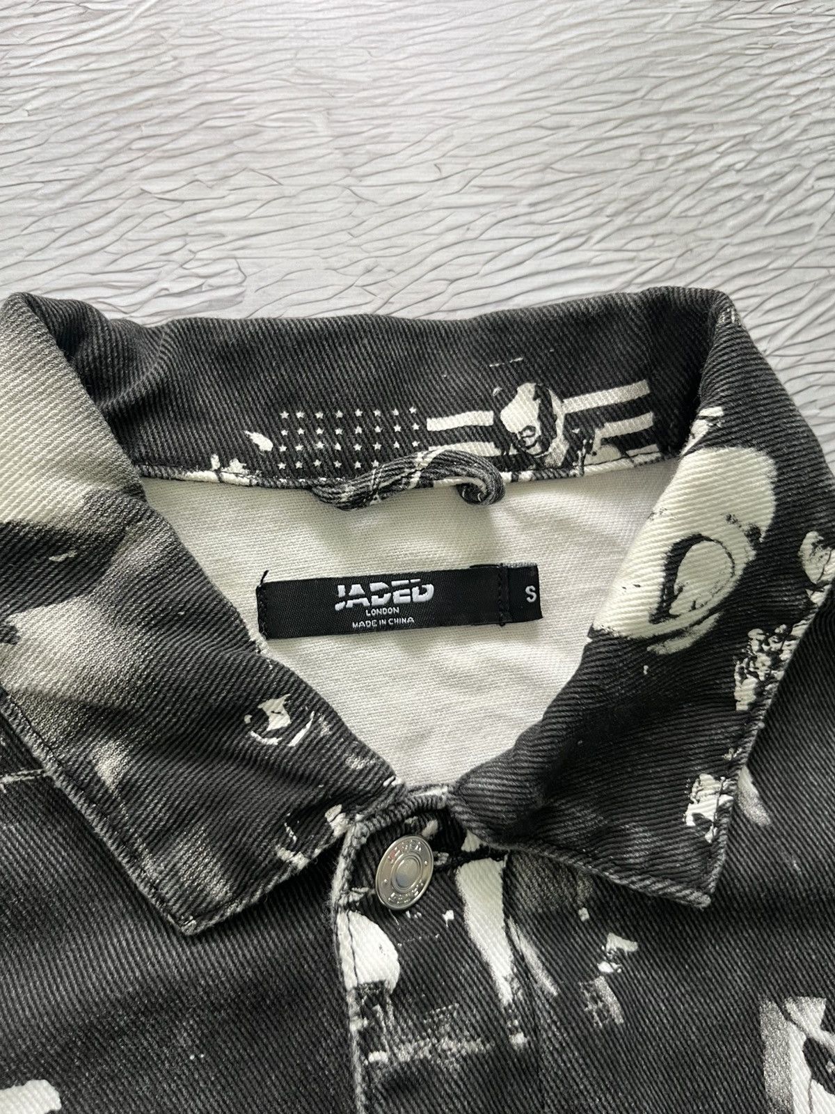 Band Tees Jaded London Cotton Jacket Denim Rock Band Black Size US S / EU 44-46 / 1 - 5 Thumbnail