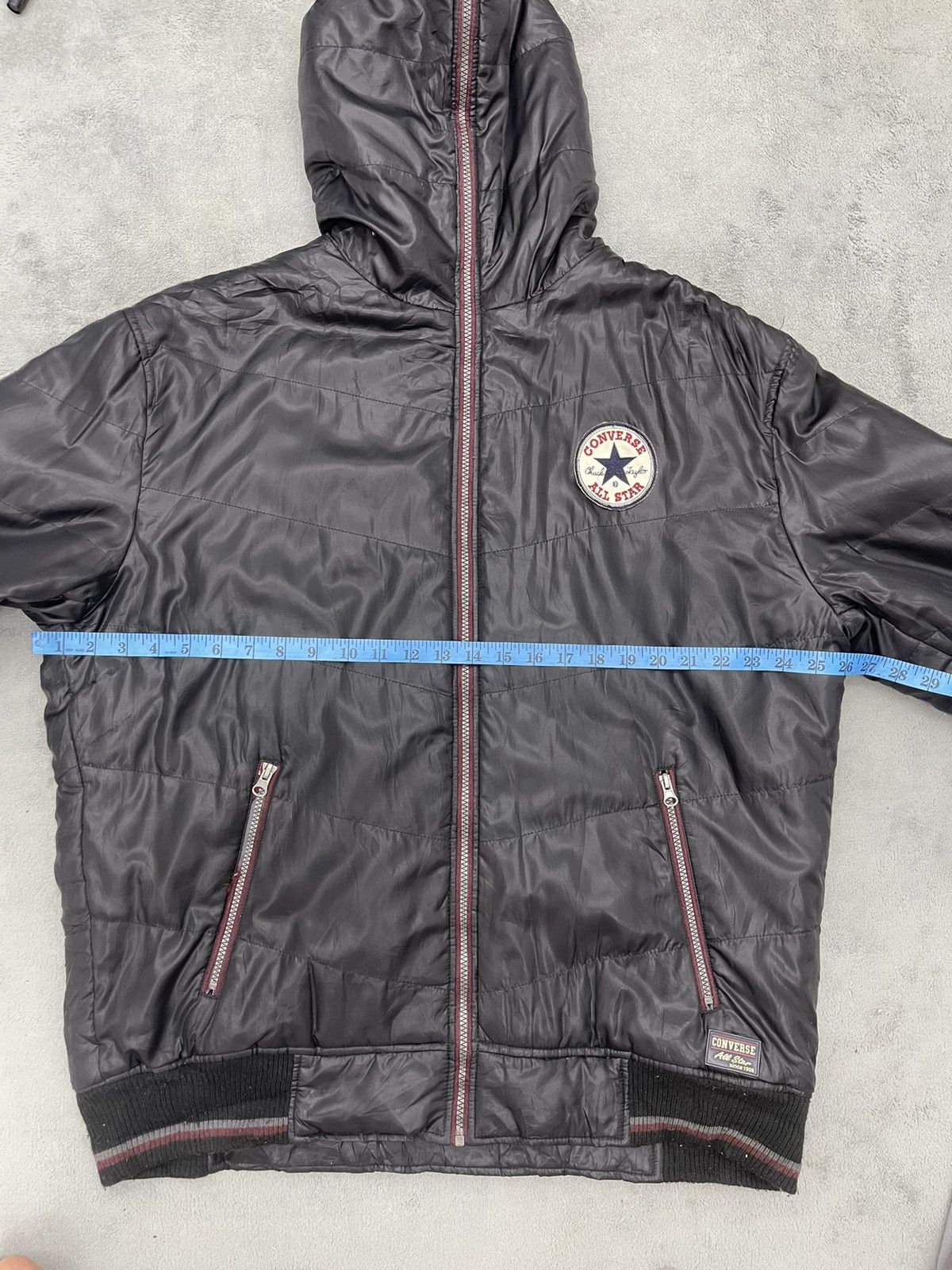 Converse × Vintage (S) VTG CONVERSE SHEARLING JACKET FULL ZIP Size US L / EU 52-54 / 3 - 8 Thumbnail