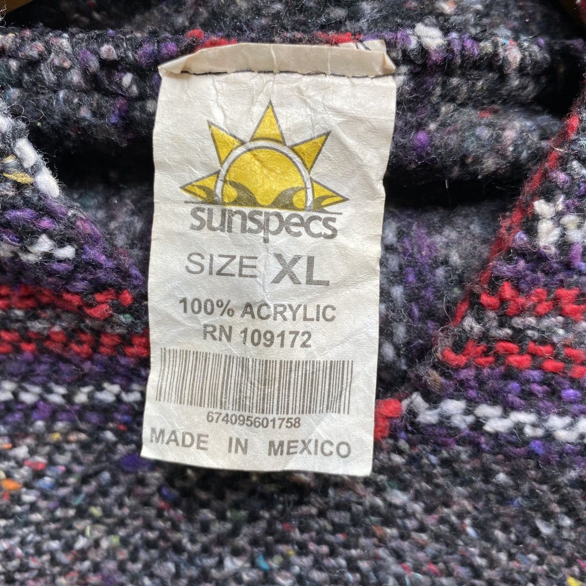 Vintage Black and Red Striped Baja Hoodie Pullover Size US XL / EU 56 / 4 - 8 Thumbnail