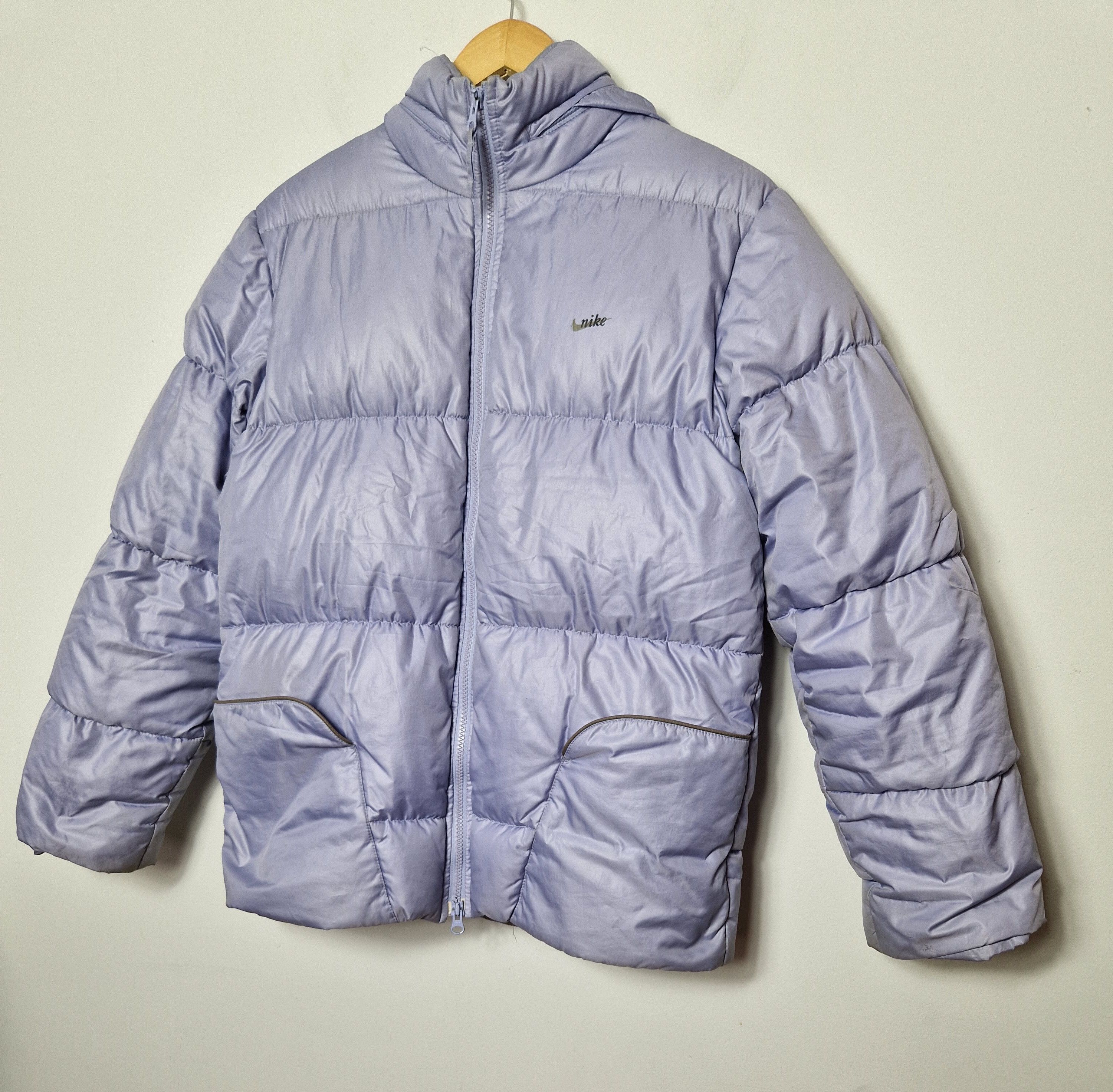 Nike × Nike ACG × Vintage Nike baby blue vintage puffer jacket Size S / US 4 / IT 40 - 4 Thumbnail