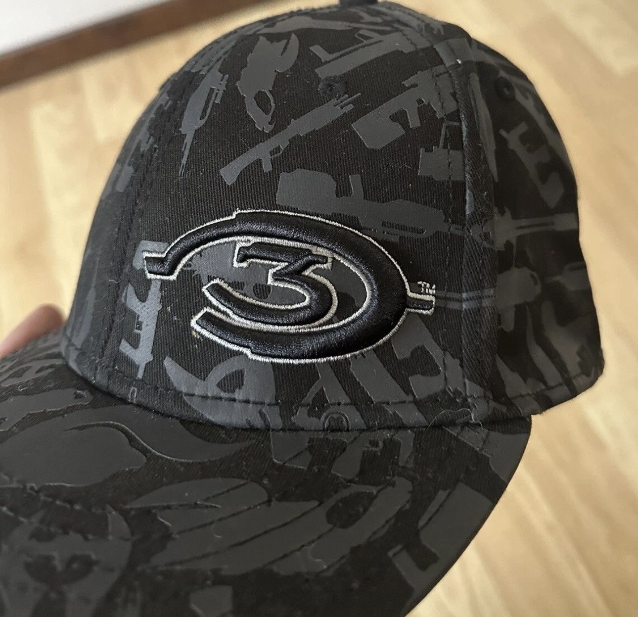 Vintage Vintage Xbox Bungie Microsoft Halo 3 Video Game AOP Cap Hat Size ONE SIZE - 2 Thumbnail
