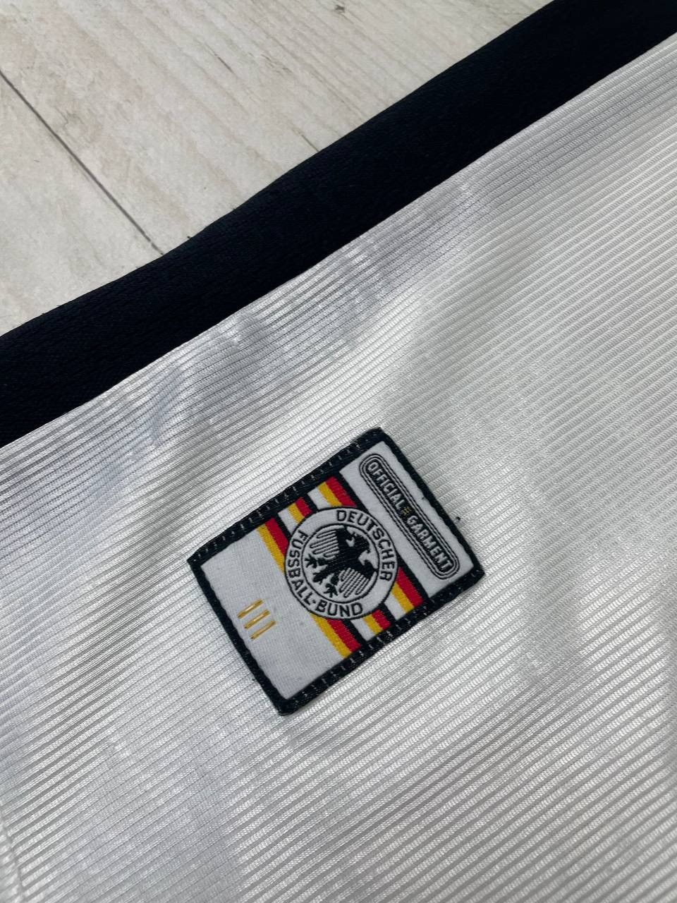 Adidas Vintage Adidas Germany 1998 2000 Home Shirt Soccer Jersey Size US L / EU 52-54 / 3 - 5 Thumbnail