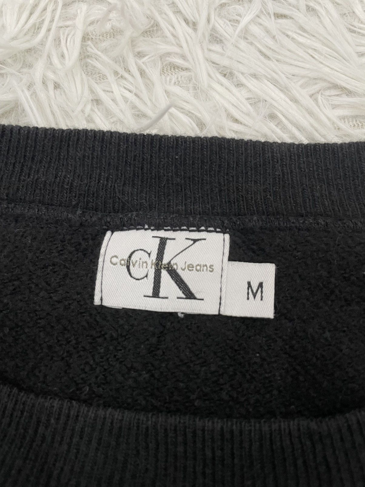 Calvin Klein CK Calvin Klein Embroidered Logo Sweatshirt Made in Usa Size US M / EU 48-50 / 2 - 7 Thumbnail