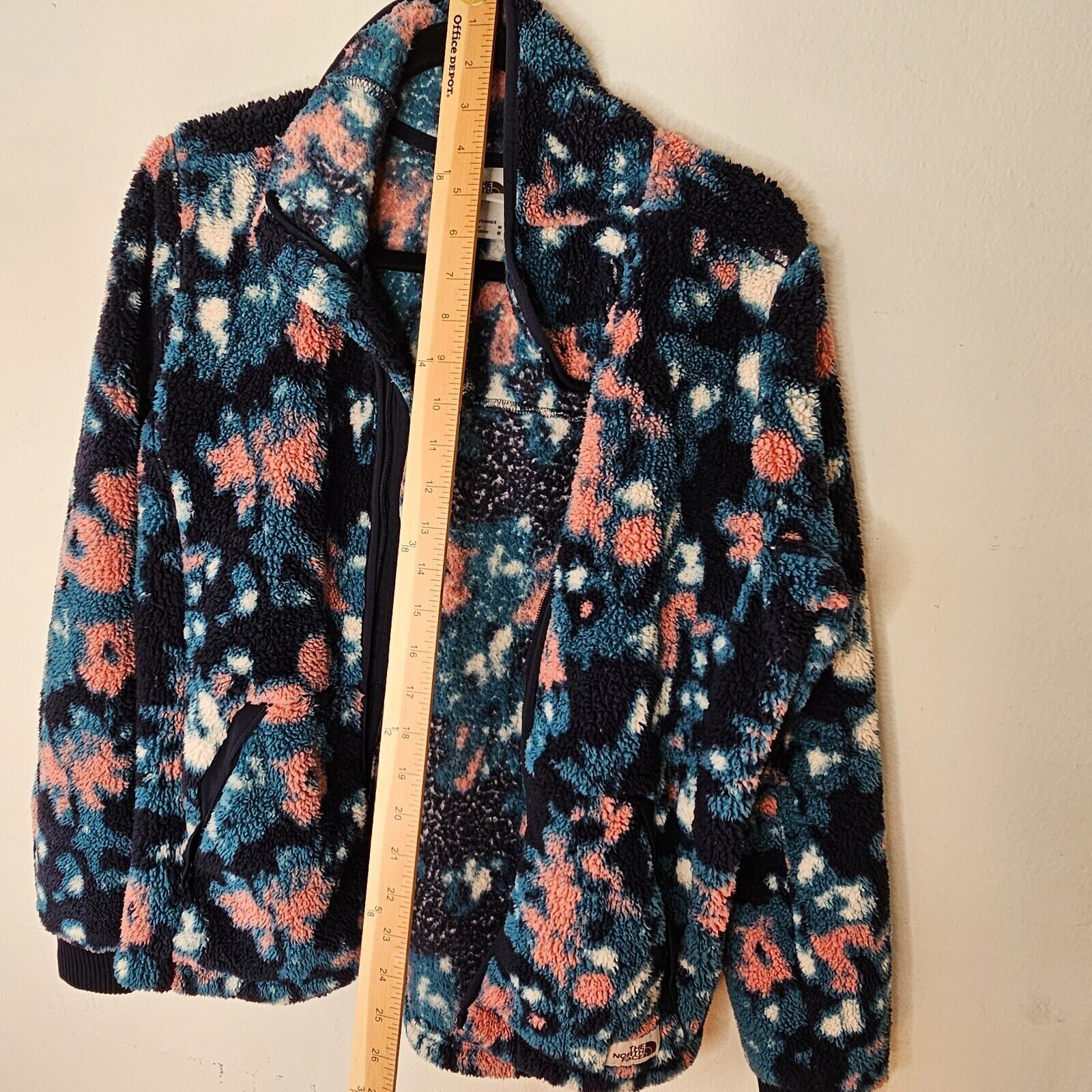 The North Face Northface Campshire Abstract Floral Zip Fleece Jacket Med Size M / US 6-8 / IT 42-44 - 6 Thumbnail