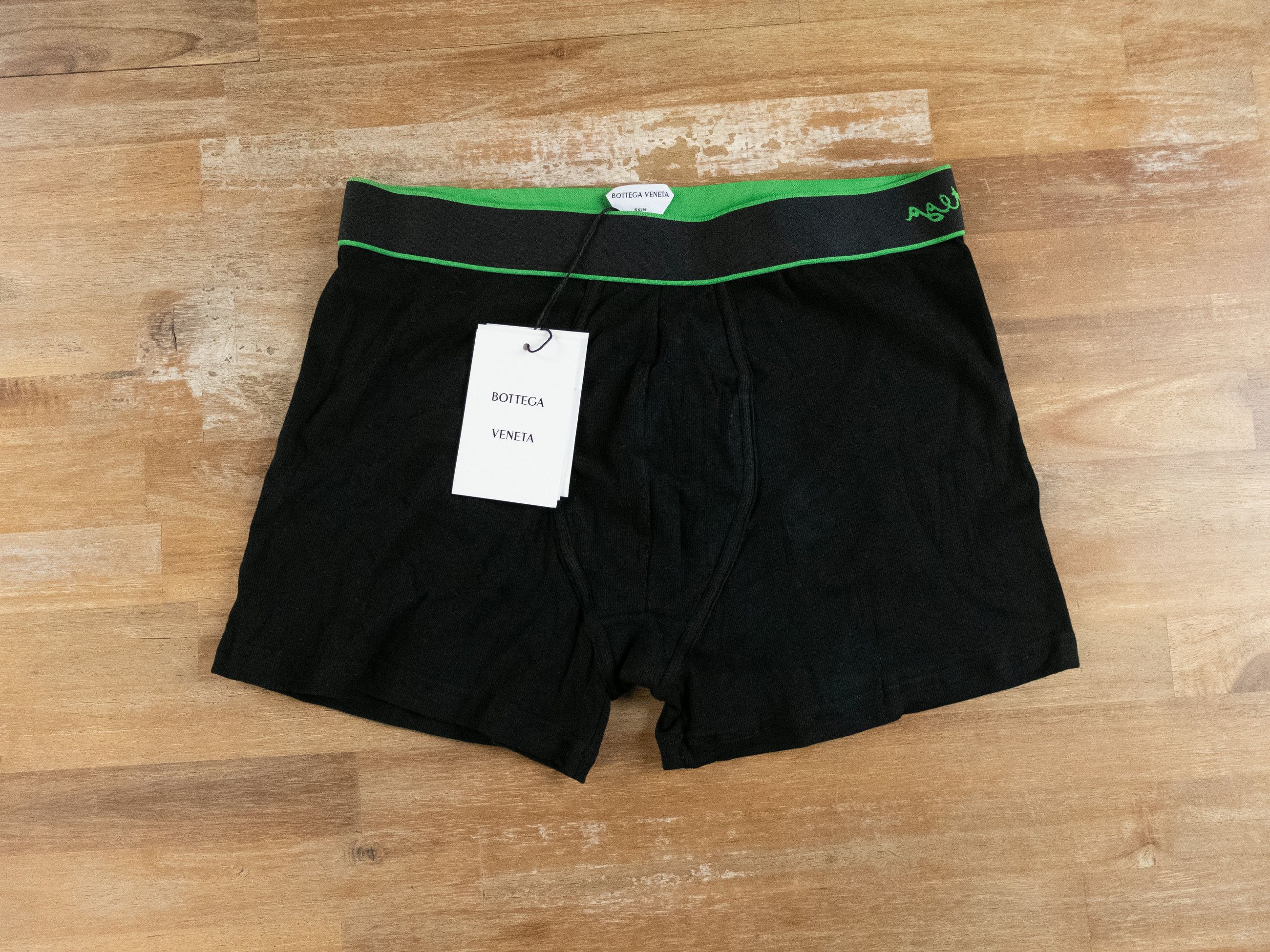 Bottega Veneta BOTTEGA VENETA pack of 3 black cotton boxer briefs Large Size 34 - 4 Thumbnail