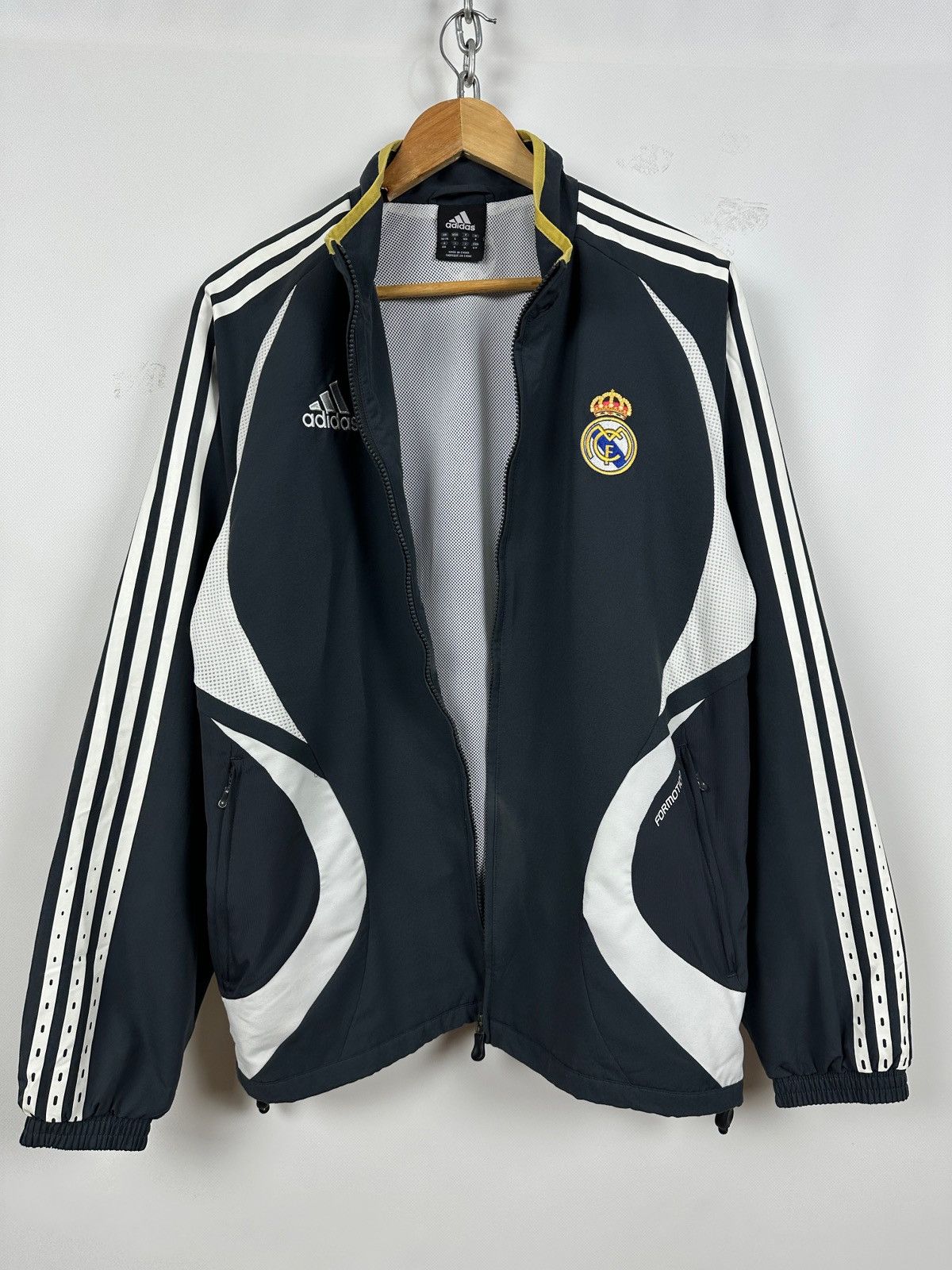 Adidas 2006/07 Adidas Real Madrid Presentation Formation Jacket Size US S / EU 44-46 / 1 - 3 Thumbnail