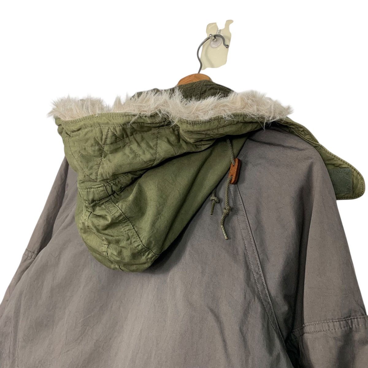 Japanese Brand Denim & Dungaree Hooded Parka Size US S / EU 44-46 / 1 - 9 Thumbnail