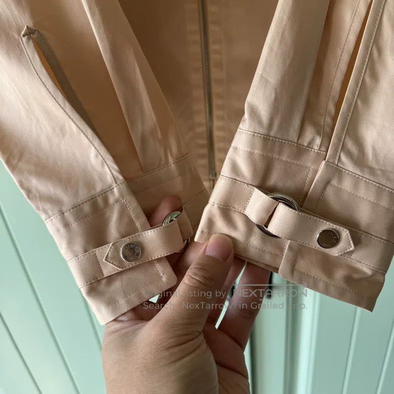 Hermes Hermes Women's woven open-front shirt Size XS / US 0-2 / IT 36-38 - 9 Thumbnail