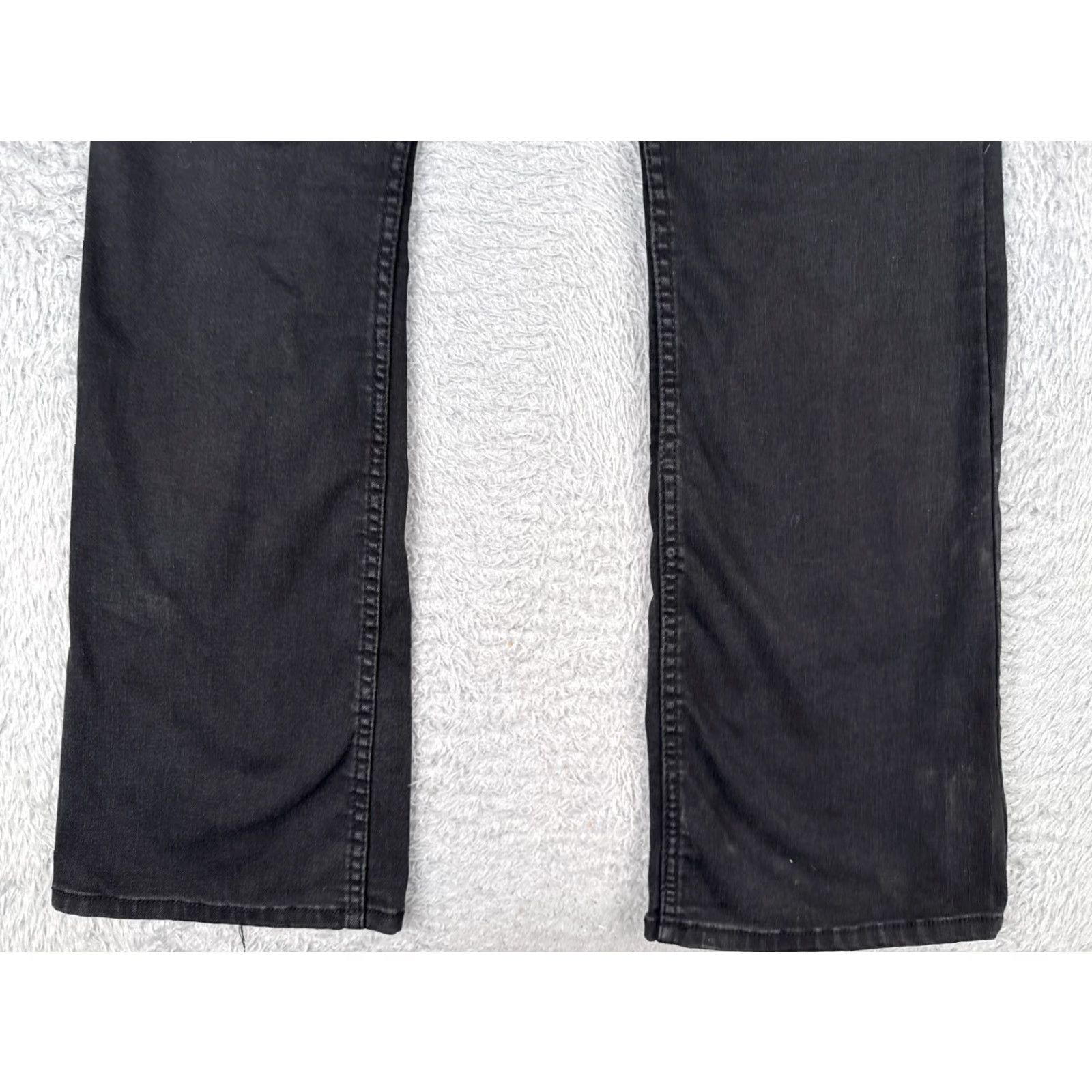 Lee Vintage Lee Women’s Jeans Bootcut Mid Rise Regular Fit 30x31 Black Denim Cotton Southwest Style Size 32" / US 10 / IT 46 - 2 Thumbnail