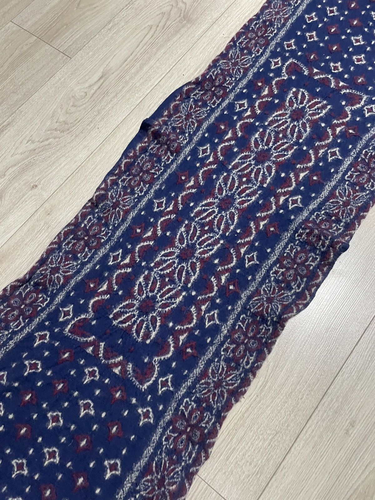 Kapital Archive Kapital Fulling Wool HAPPY Scarf Big Mama Size ONE SIZE - 7 Thumbnail