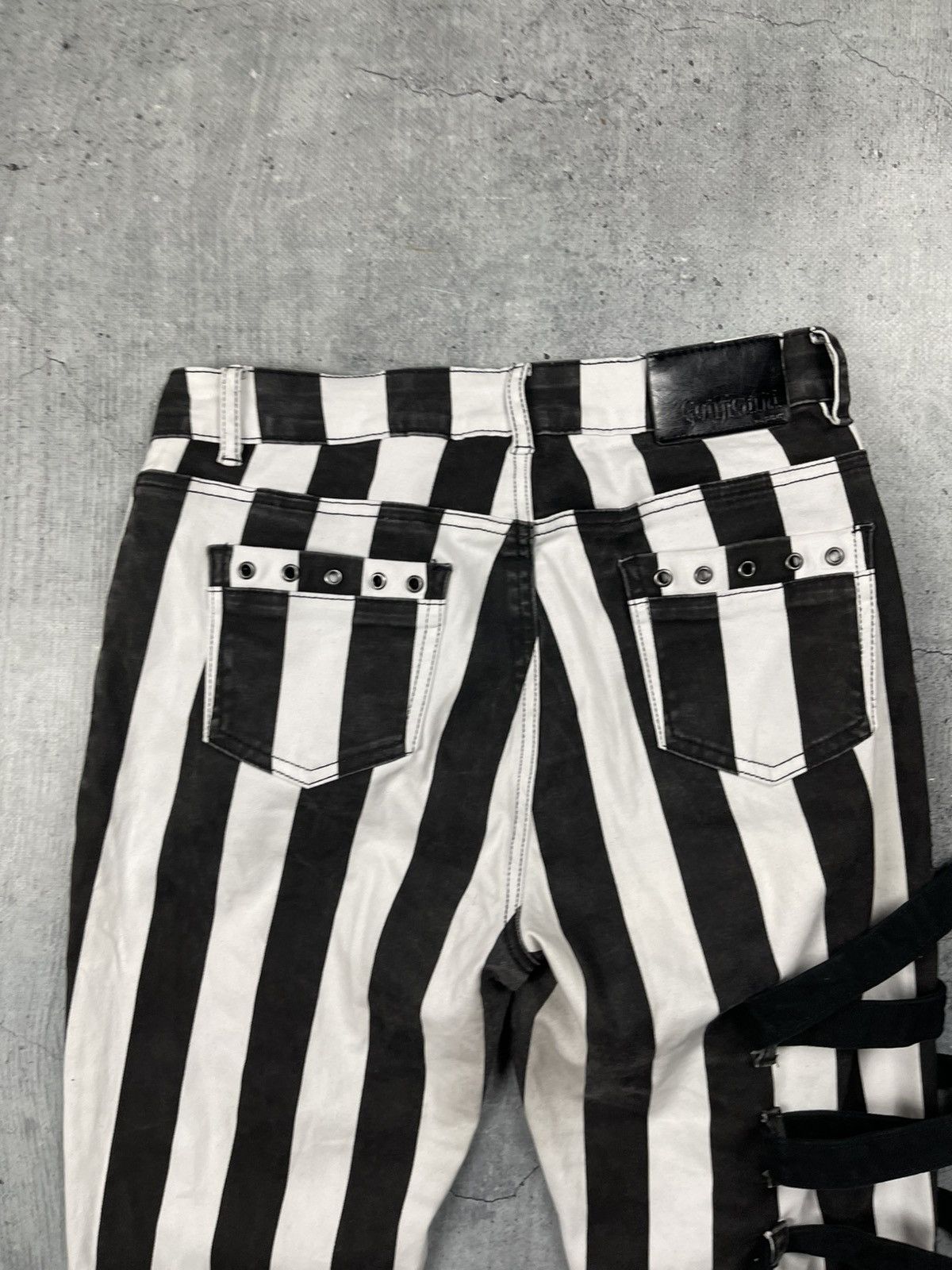 Other 🔥VERY RARE GOTHICANA BY EMP AVANT GARDE BONDAGE PANTS🔥 Size US 29 - 17 Thumbnail