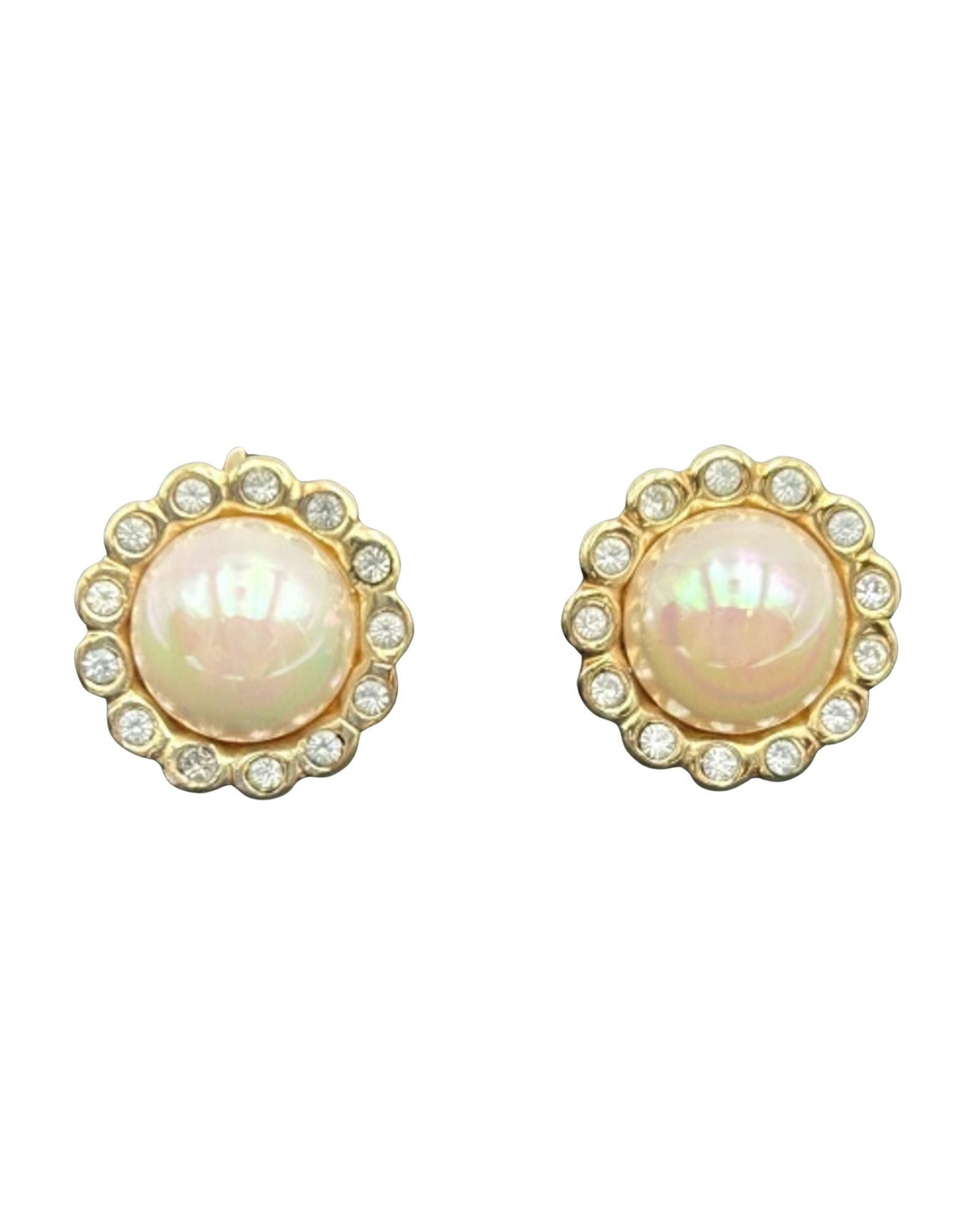 image of Gold Metal Earring By Dior, Women's