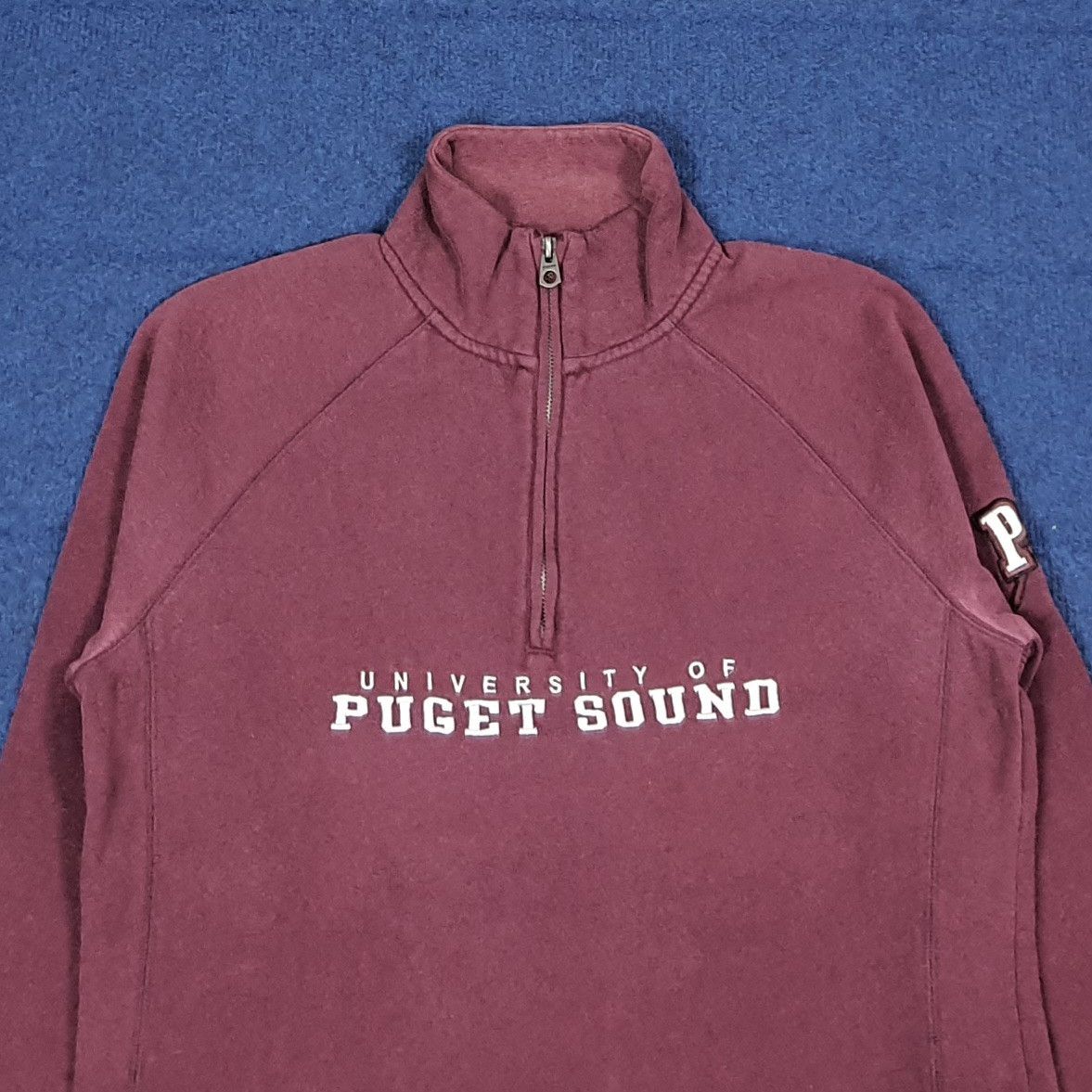 Jansport Vintage University Puget Sound Half Zip Sweatshirt C270N20 Size US S / EU 44-46 / 1 - 2 Thumbnail