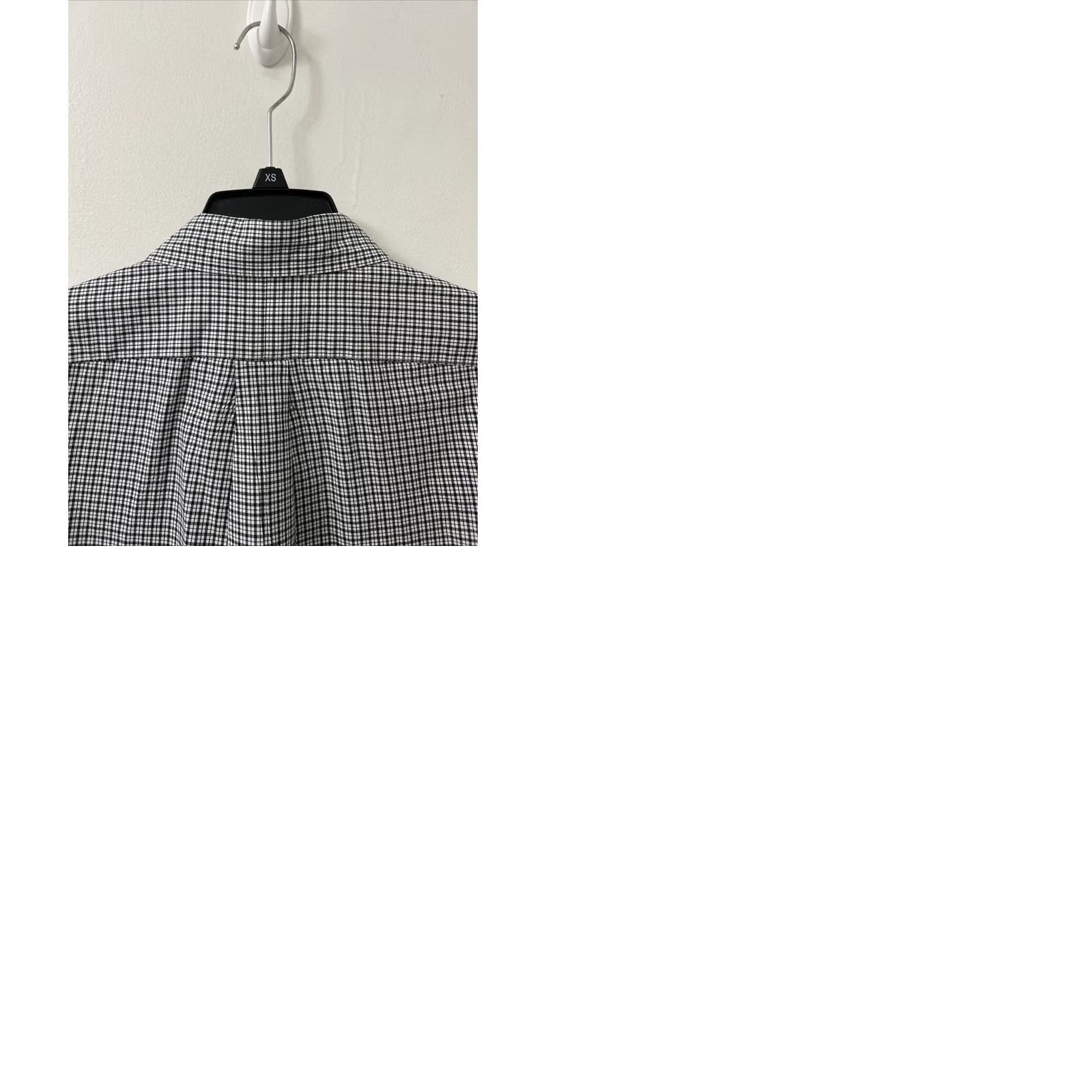 Polo Ralph Lauren VINTAGE Ralph Lauren Shirt Mens XL Black White Plaid Button-Down Pony Logo L/S Size US XL / EU 56 / 4 - 9 Thumbnail