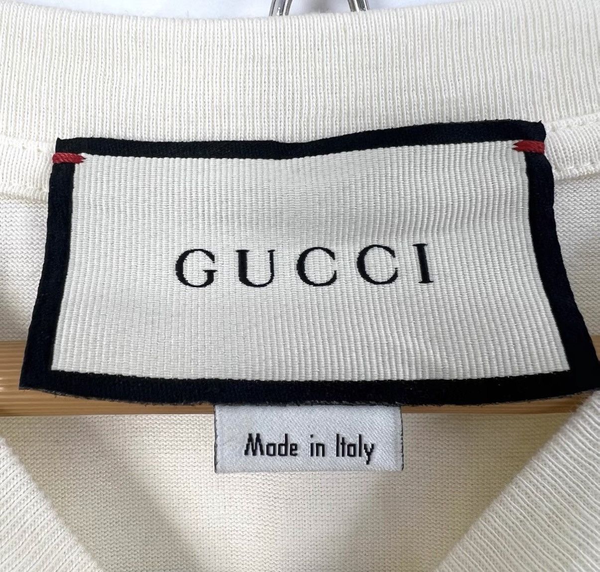 Gucci Gucci White Cat Mask Print T-shirt K12 Size US S / EU 44-46 / 1 - 4 Thumbnail