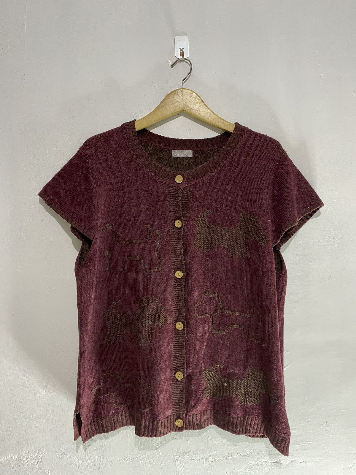 Designer × Japanese Brand Vintage rukia sleeveless knit Size US L / EU 52-54 / 3 - 1 Thumbnail