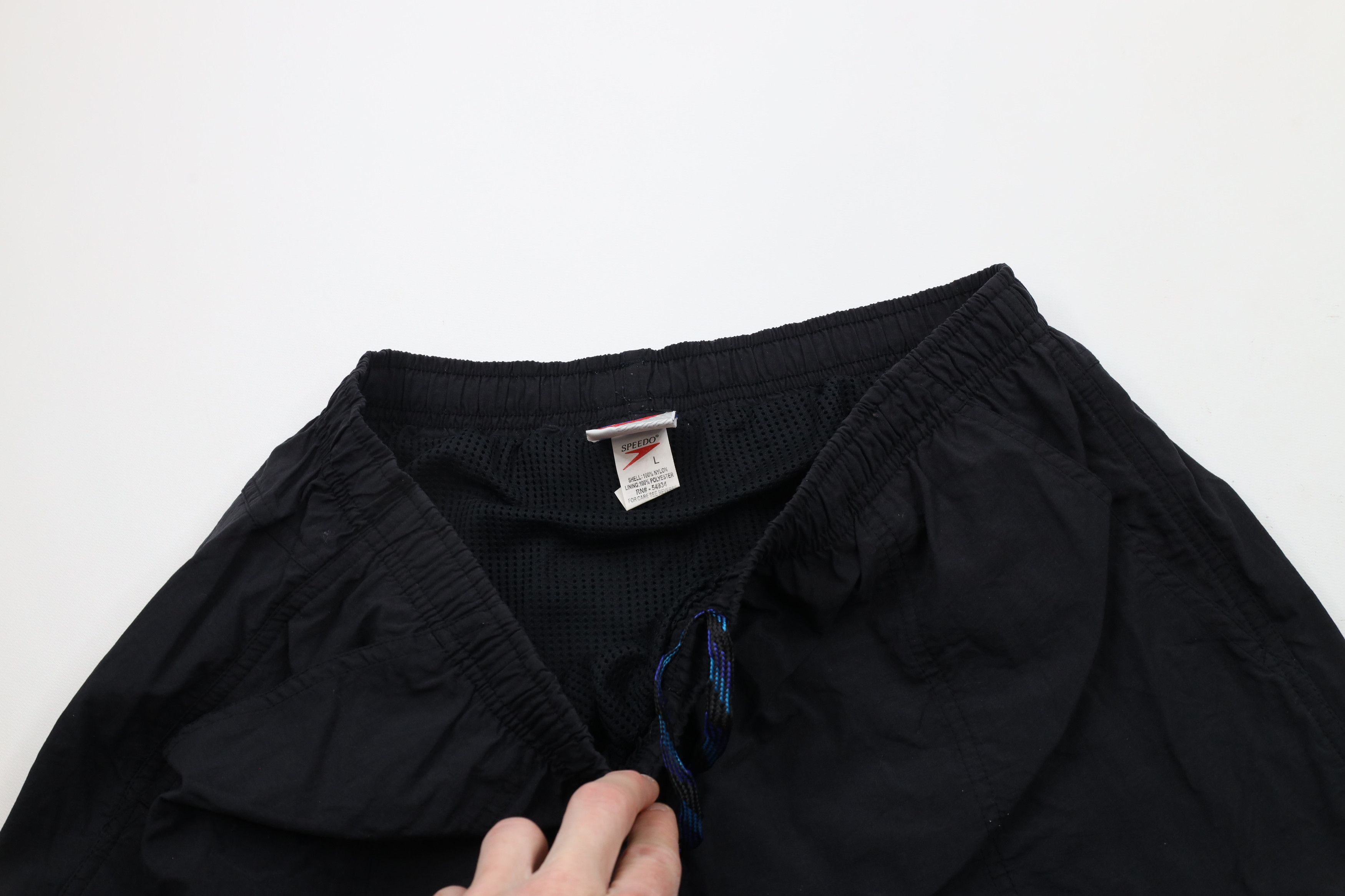 Speedo × Vintage Vintage 90s Speedo Lined Above Knee Shorts Swim Trunks Size US 34 / EU 50 - 7 Thumbnail
