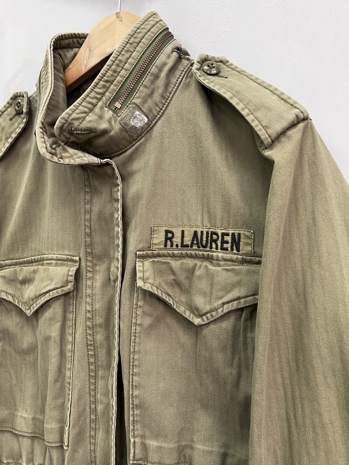 Polo Ralph Lauren Vintage 90's Polo Ralph Lauren Combat Military Field Jacket Size US S / EU 44-46 / 1 - 3 Thumbnail