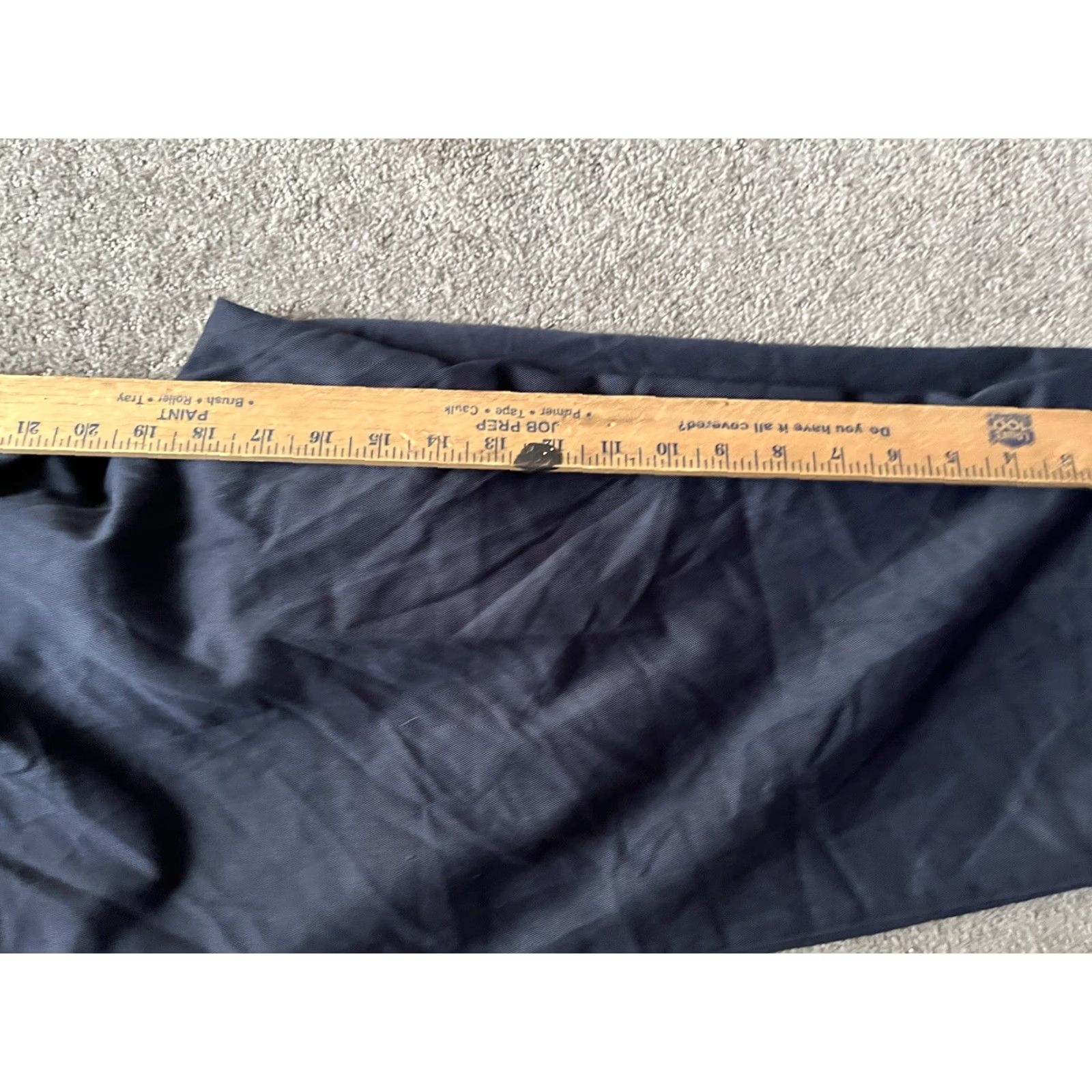 Vintage VINTAGE L.L. BEAN Denim Capri Pants Women's Petite Size 10P Navy Blue Cotton 60% Cropped 90s Size 32" / US 10 / IT 46 - 6 Thumbnail