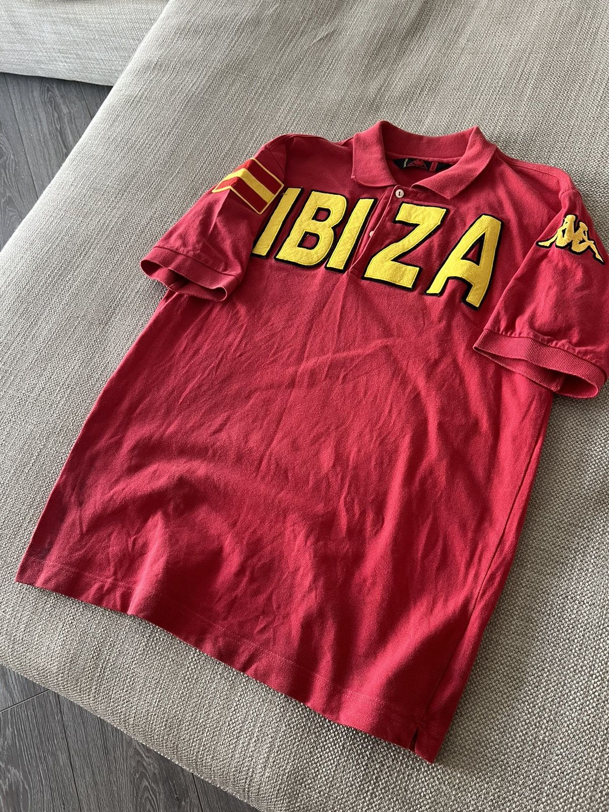 Kappa × Vintage Vintage 💥 Kappa Ibiza Polo T-Shirt Spain style Ralph Size US M / EU 48-50 / 2 - 9 Thumbnail