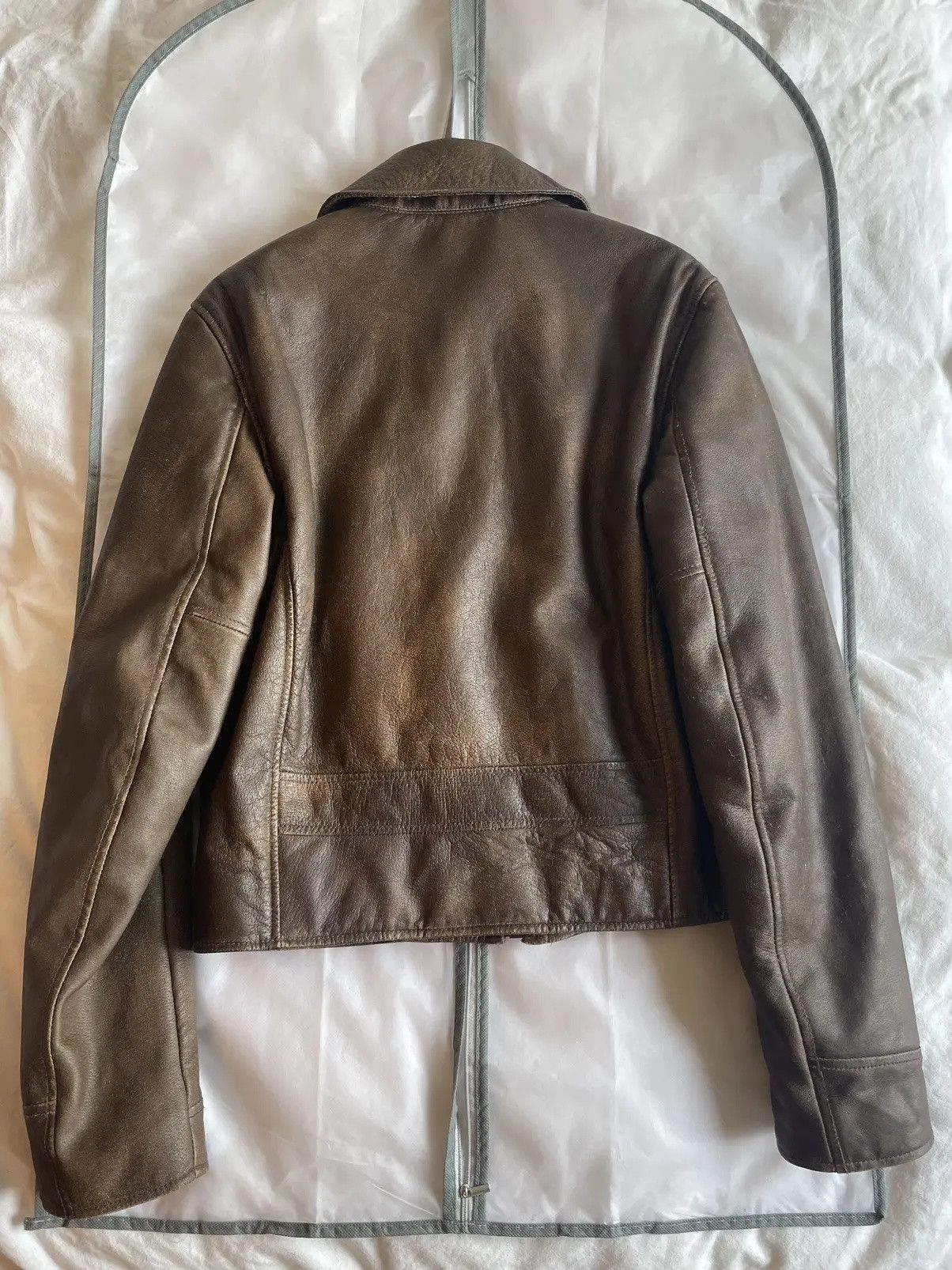 Saint Laurent Paris Cafe racer padded leather jacket Size US S / EU 44-46 / 1 - 2 Thumbnail