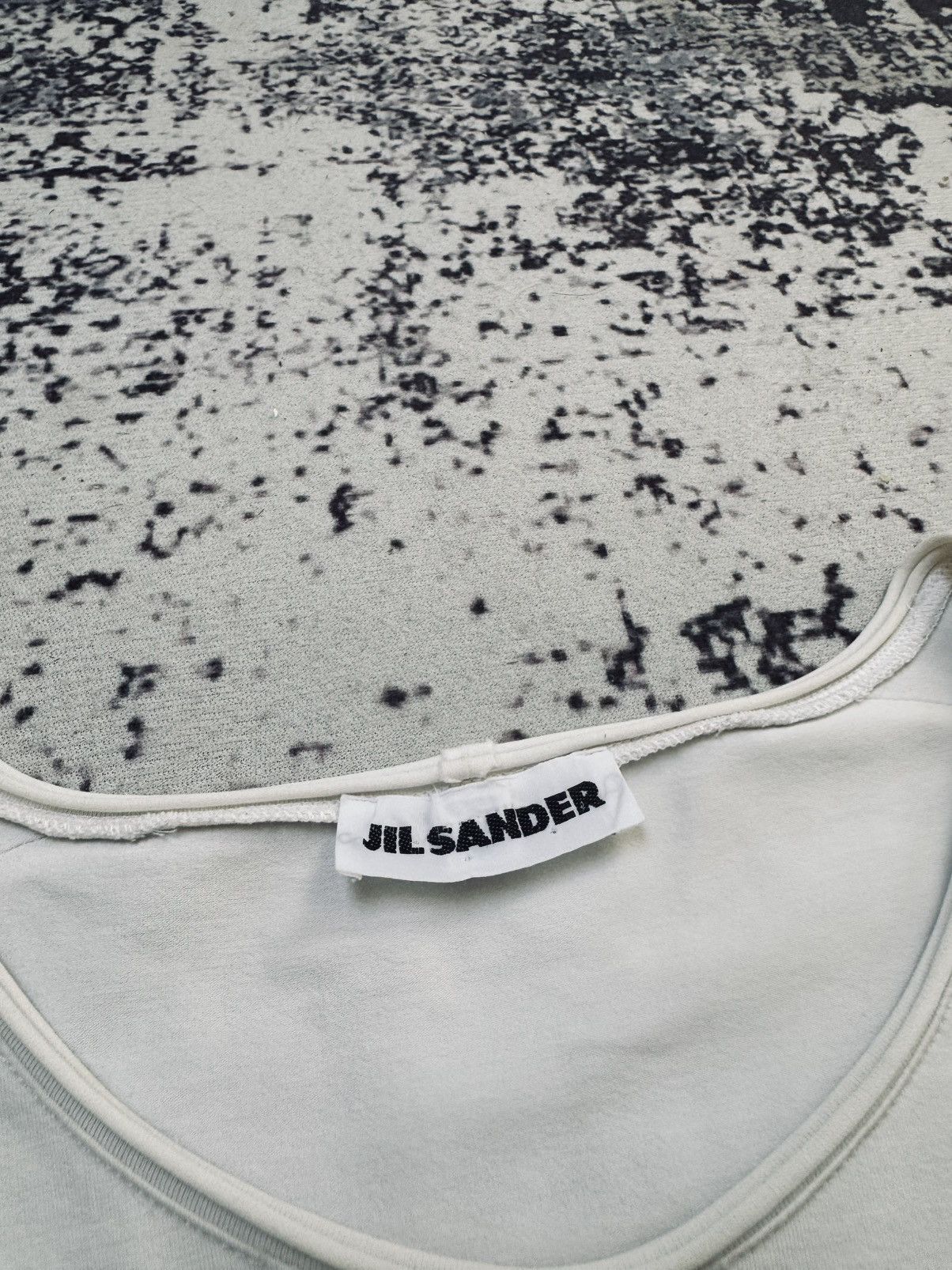 Designer × Jil Sander JIL SANDER Cotton Jersey T-Shirt white L womens Size US L / EU 52-54 / 3 - 4 Thumbnail